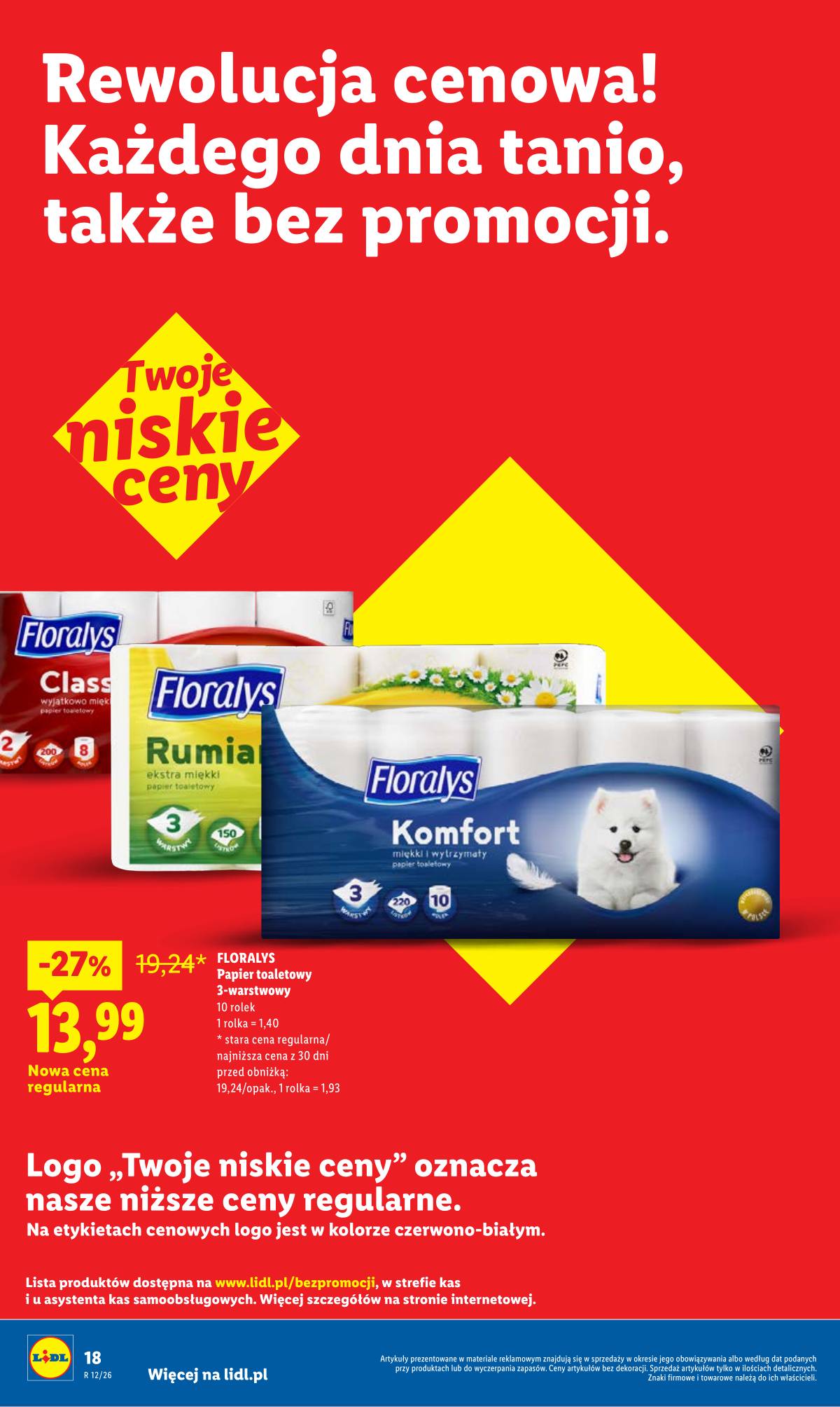 Lidl Lenkija - Rewolucja cenowa! 18 puslapis