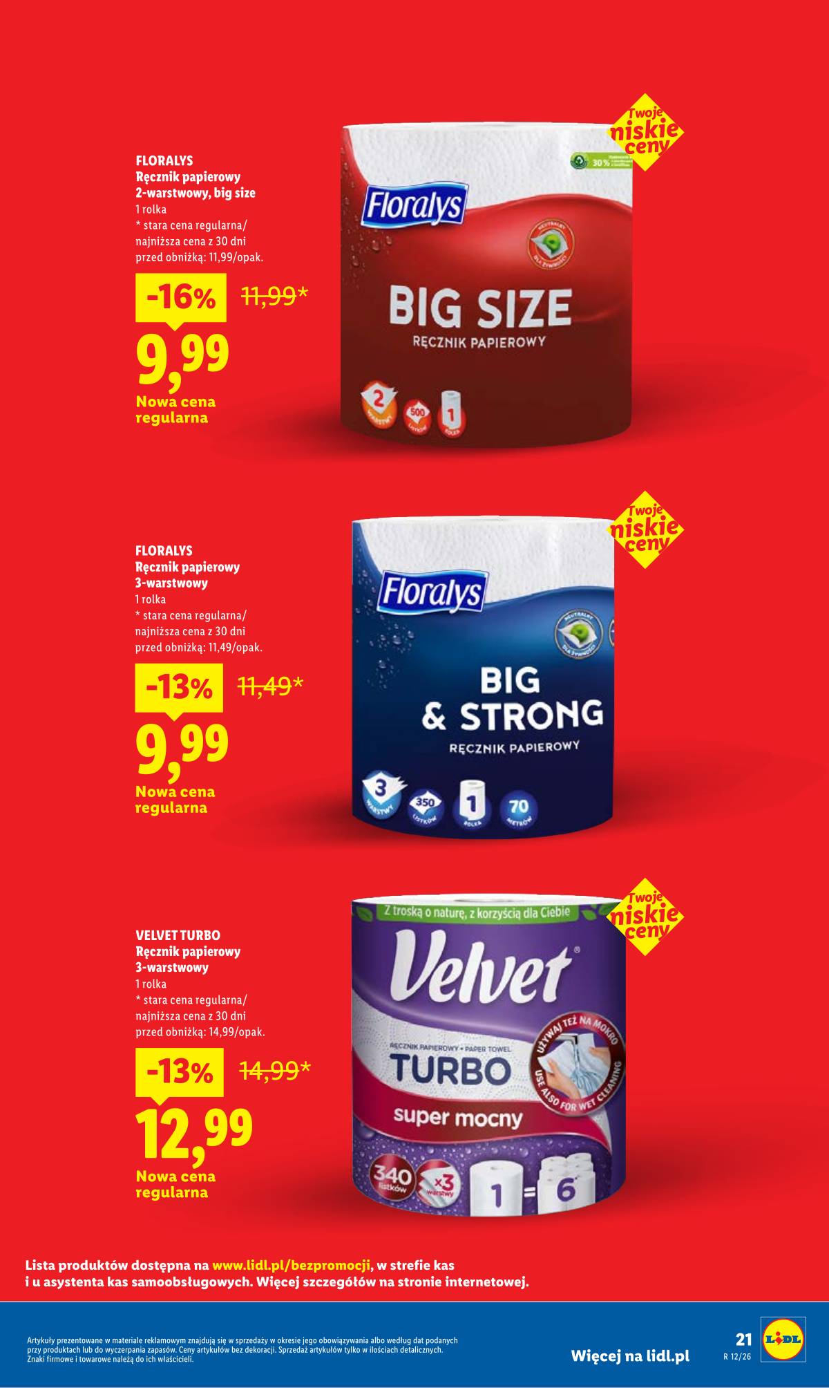 Lidl Lenkija - Rewolucja cenowa! 21 puslapis