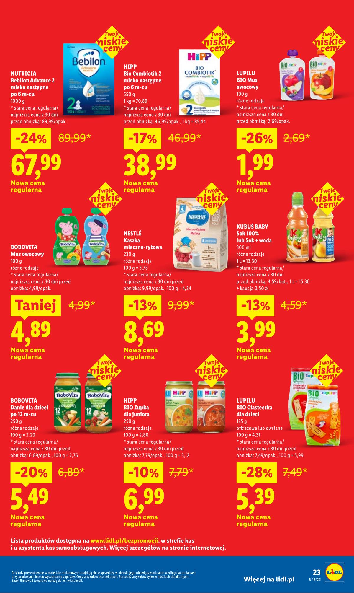 Lidl Lenkija - Rewolucja cenowa! 23 puslapis