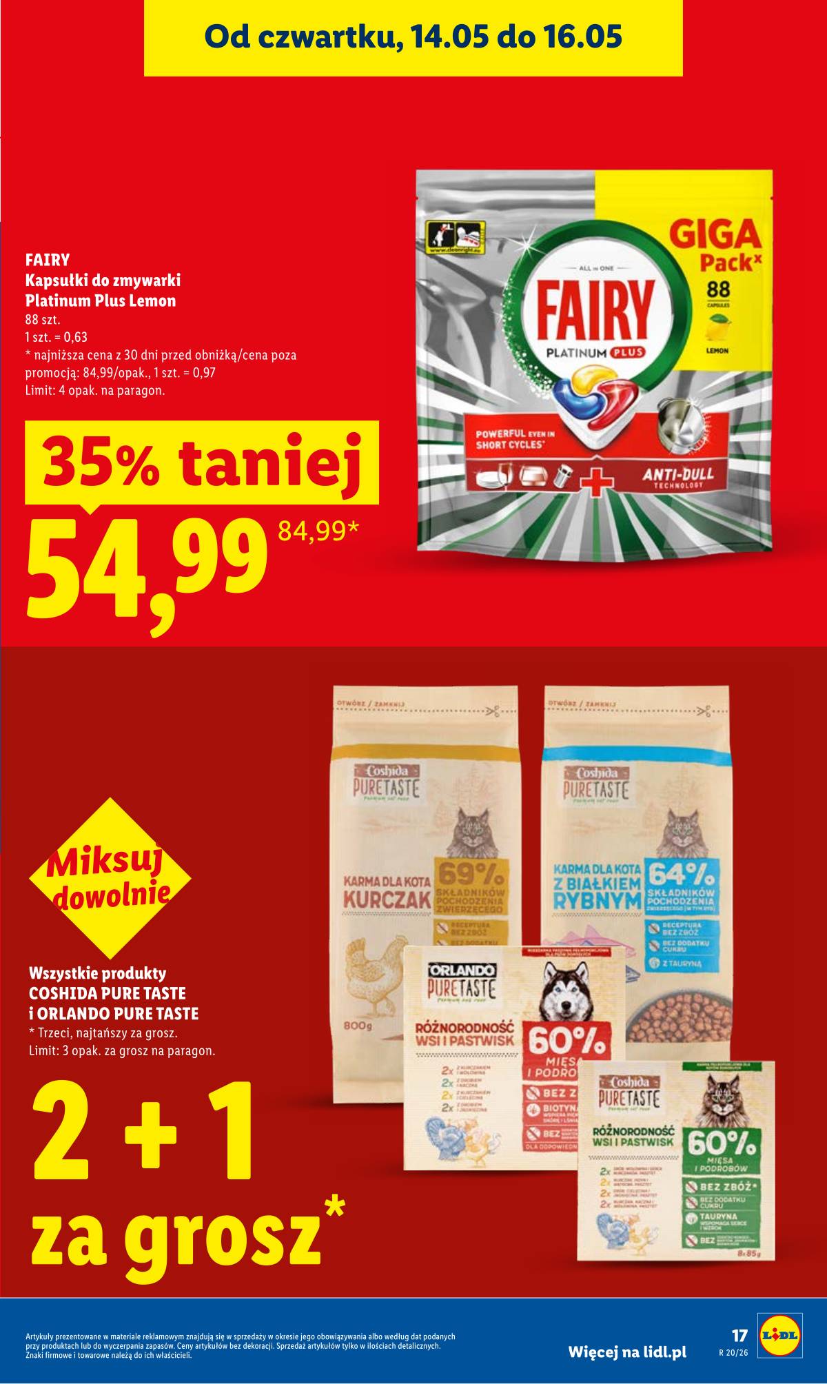 Lidl Lenkija - Gazetka ważna od 14.05 do 16.05 17 puslapis