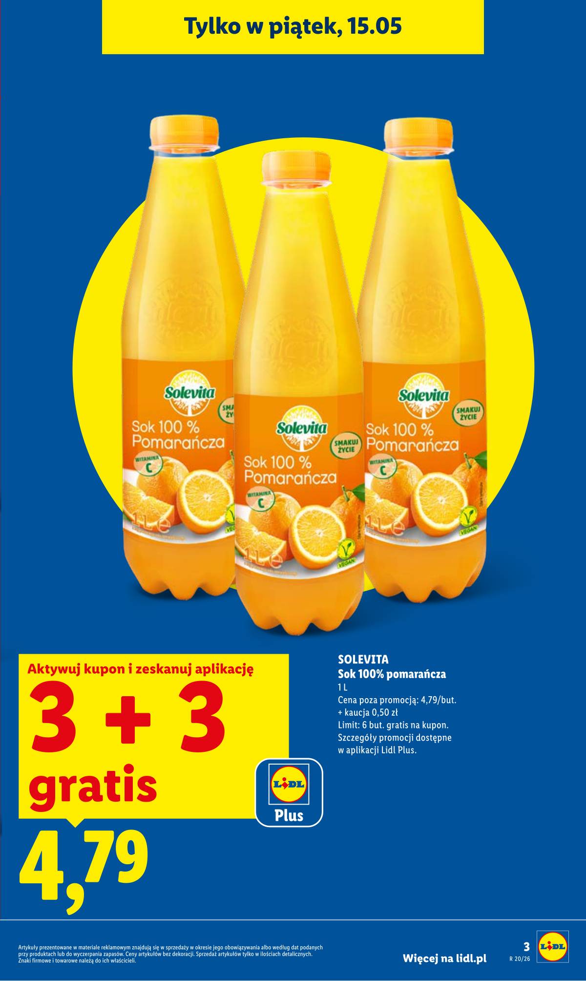 Lidl Lenkija - Gazetka ważna od 14.05 do 16.05 3 puslapis