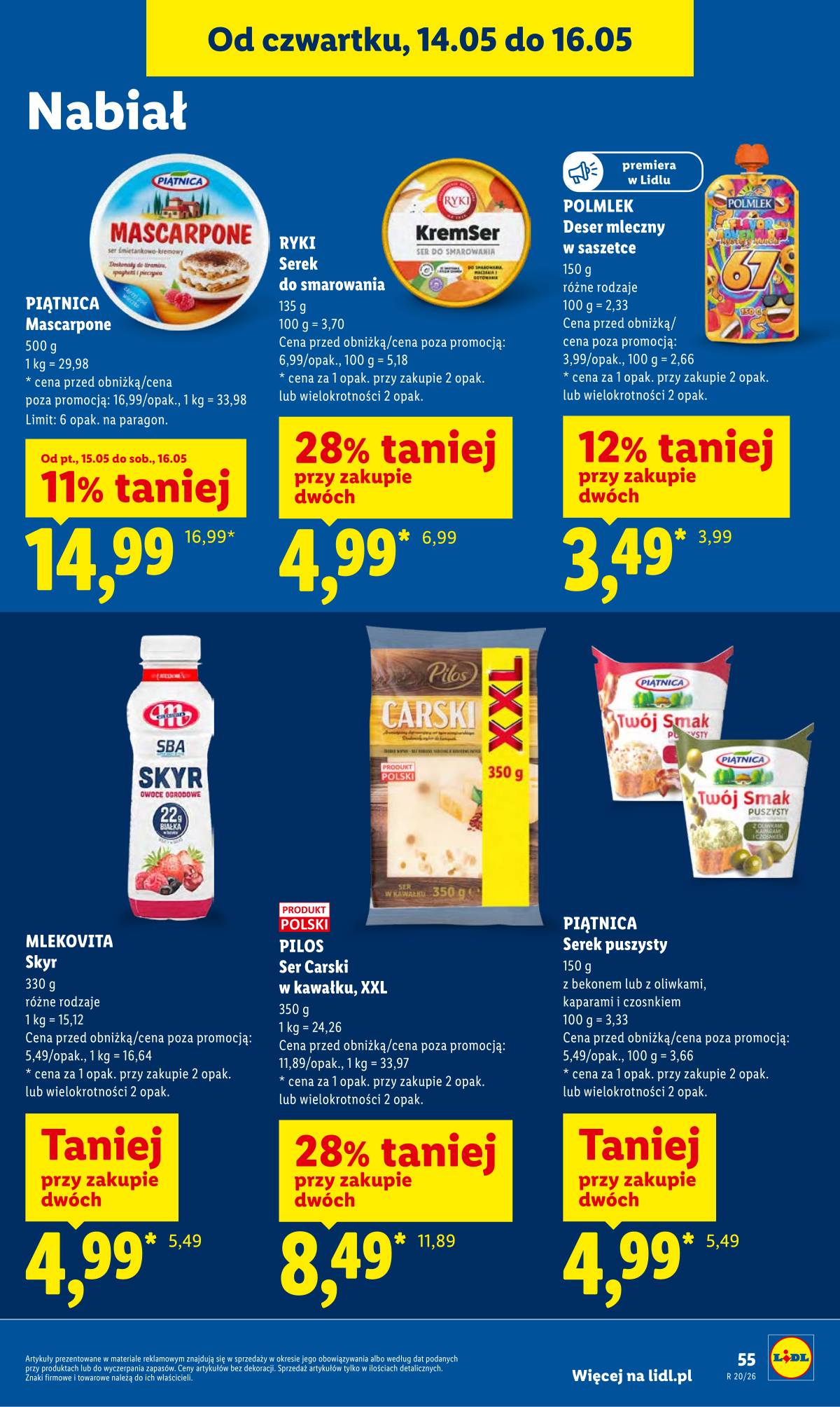 Lidl Lenkija - Gazetka ważna od 14.05 do 16.05 59 puslapis