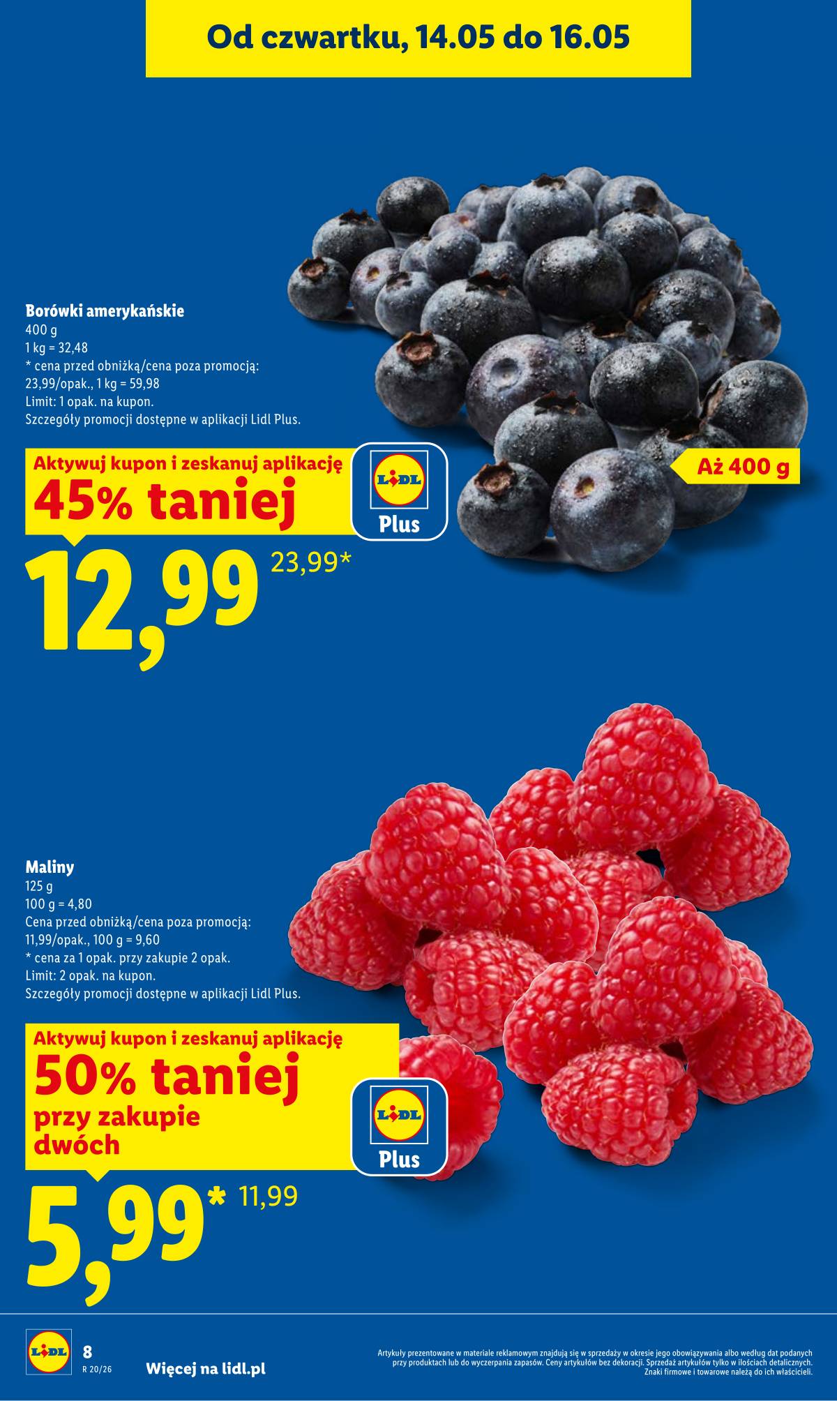 Lidl Lenkija - Gazetka ważna od 14.05 do 16.05 8 puslapis