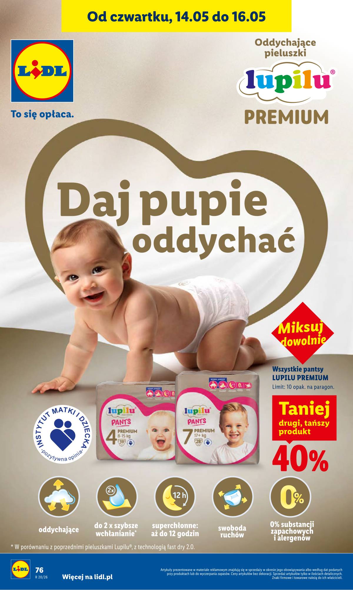 Lidl Lenkija - Gazetka ważna od 14.05 do 16.05 82 puslapis