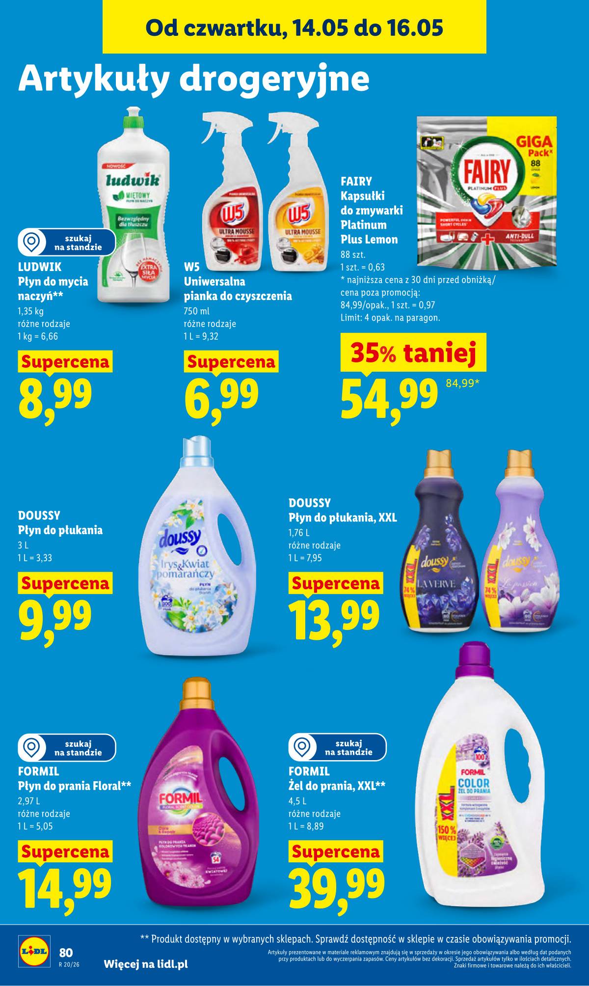 Lidl Lenkija - Gazetka ważna od 14.05 do 16.05 86 puslapis
