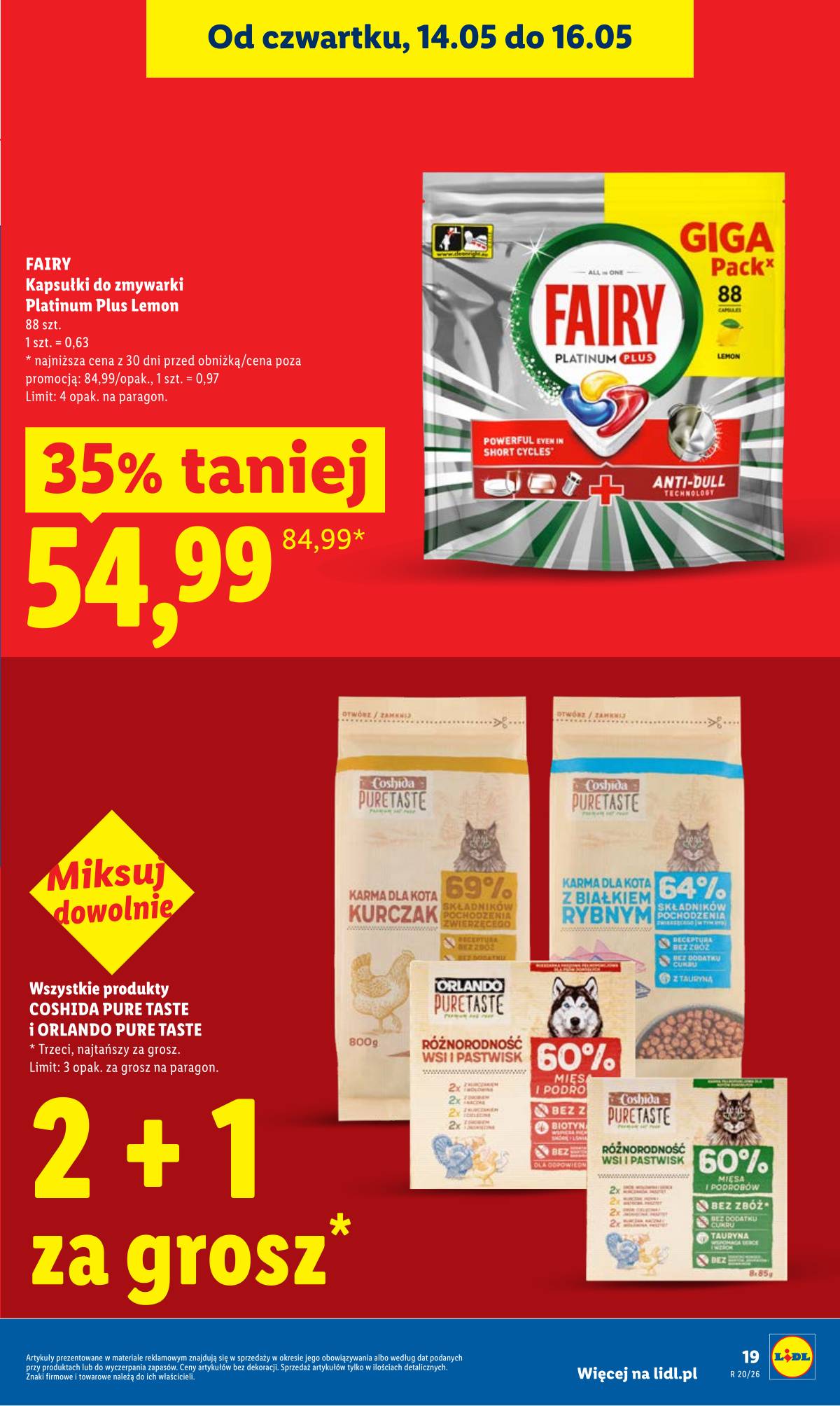 Lidl Lenkija - Gazetka ważna od 14.05 do 16.05 19 puslapis