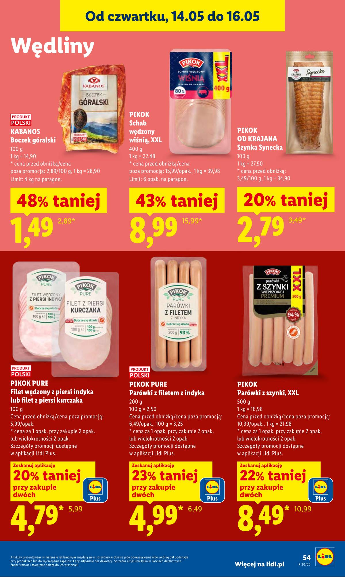 Lidl Lenkija - Gazetka ważna od 14.05 do 16.05 59 puslapis