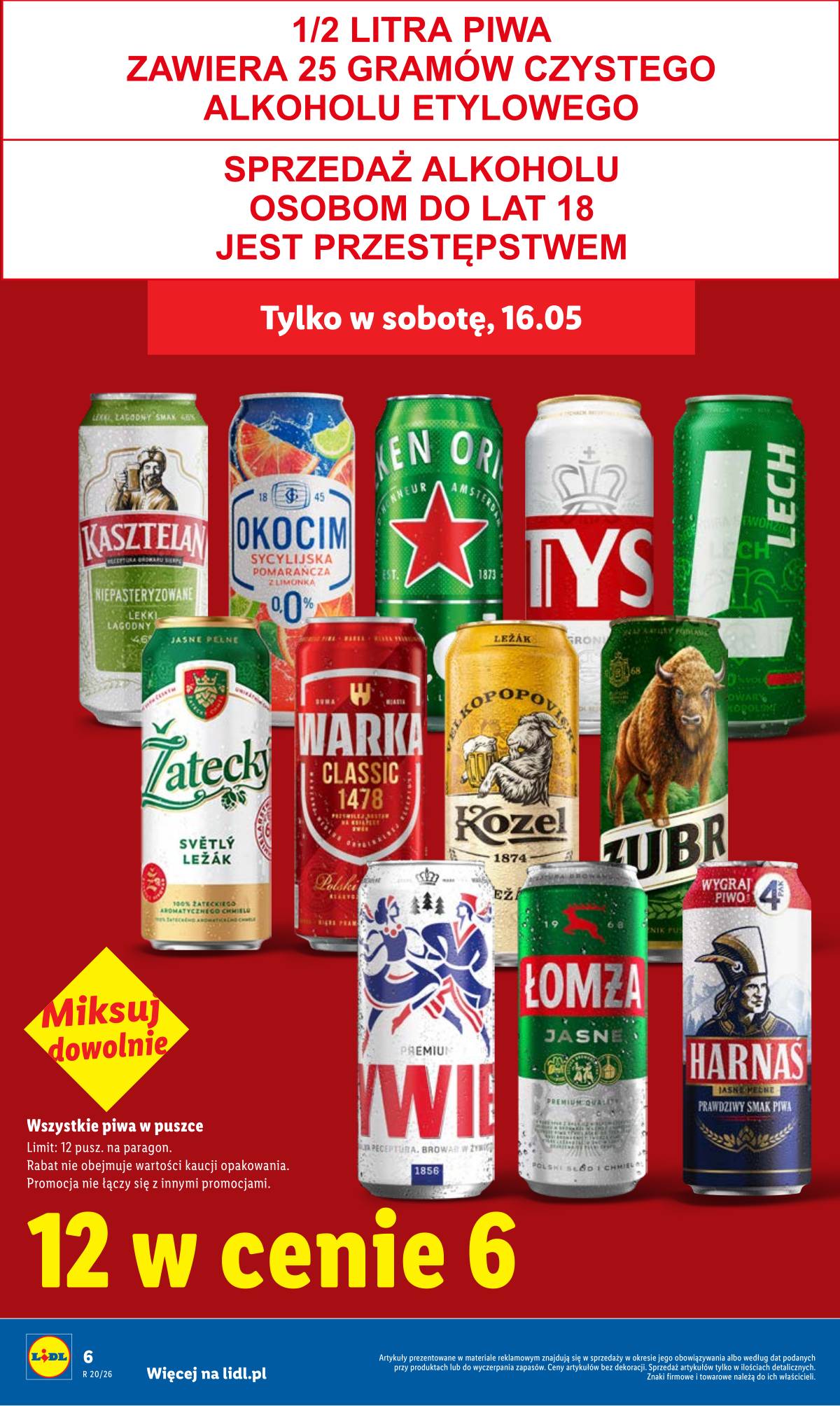 Lidl Lenkija - Gazetka ważna od 14.05 do 16.05 6 puslapis