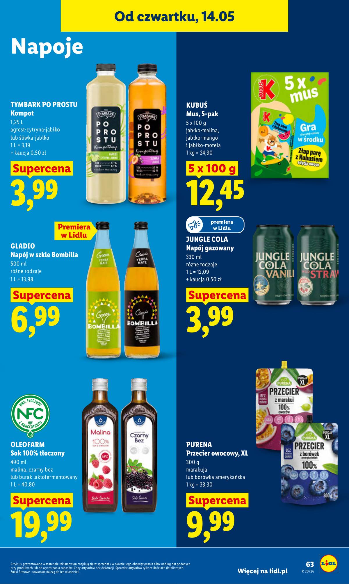 Lidl Lenkija - Gazetka ważna od 14.05 do 16.05 69 puslapis