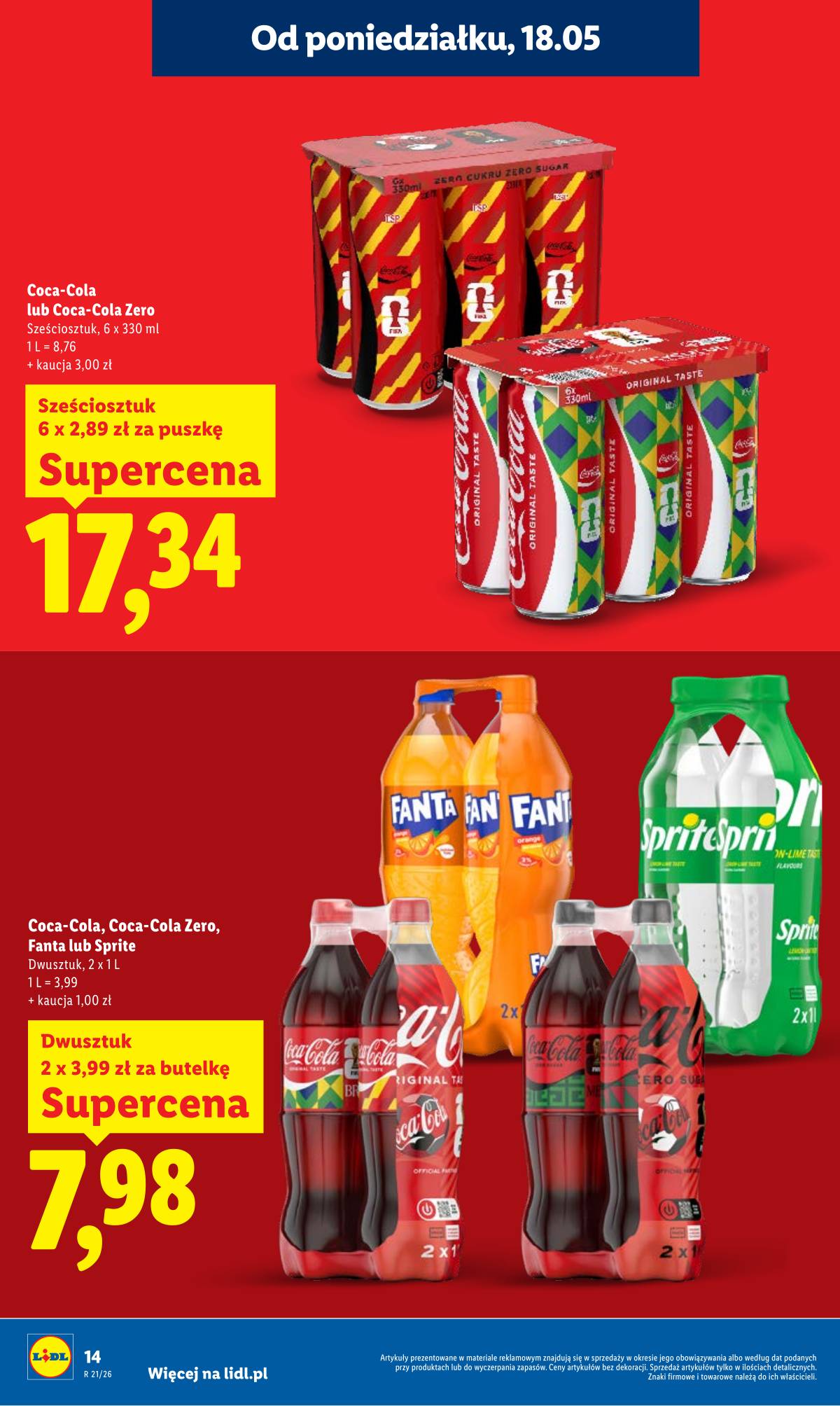 Lidl Lenkija - Gazetka ważna od 18.05 do 20.05 14 puslapis