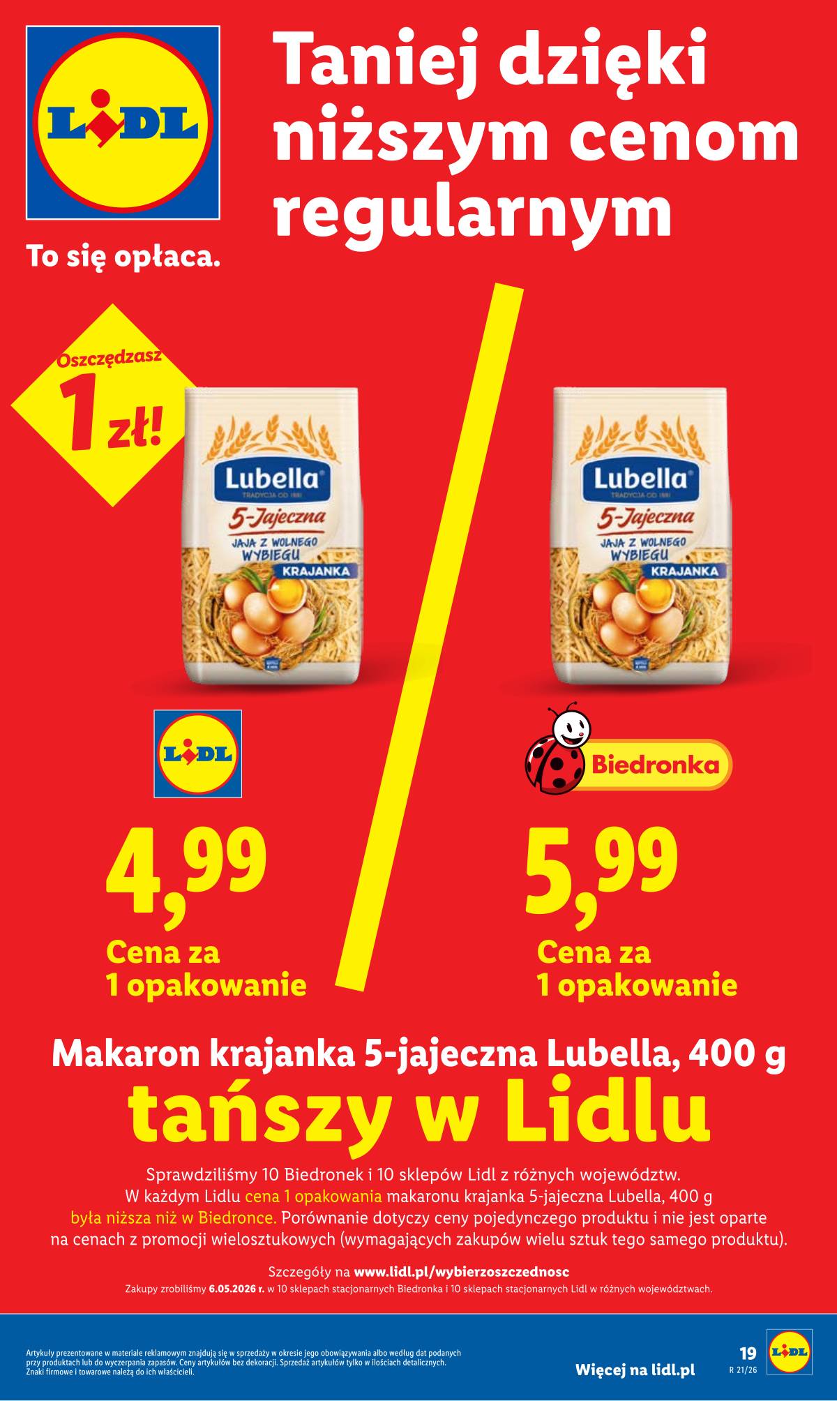Lidl Lenkija - Gazetka ważna od 18.05 do 20.05 19 puslapis