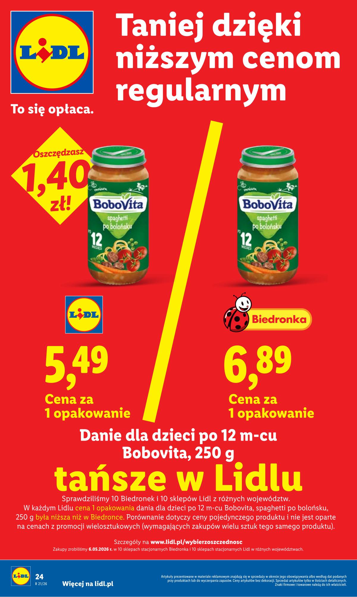 Lidl Lenkija - Gazetka ważna od 18.05 do 20.05 24 puslapis