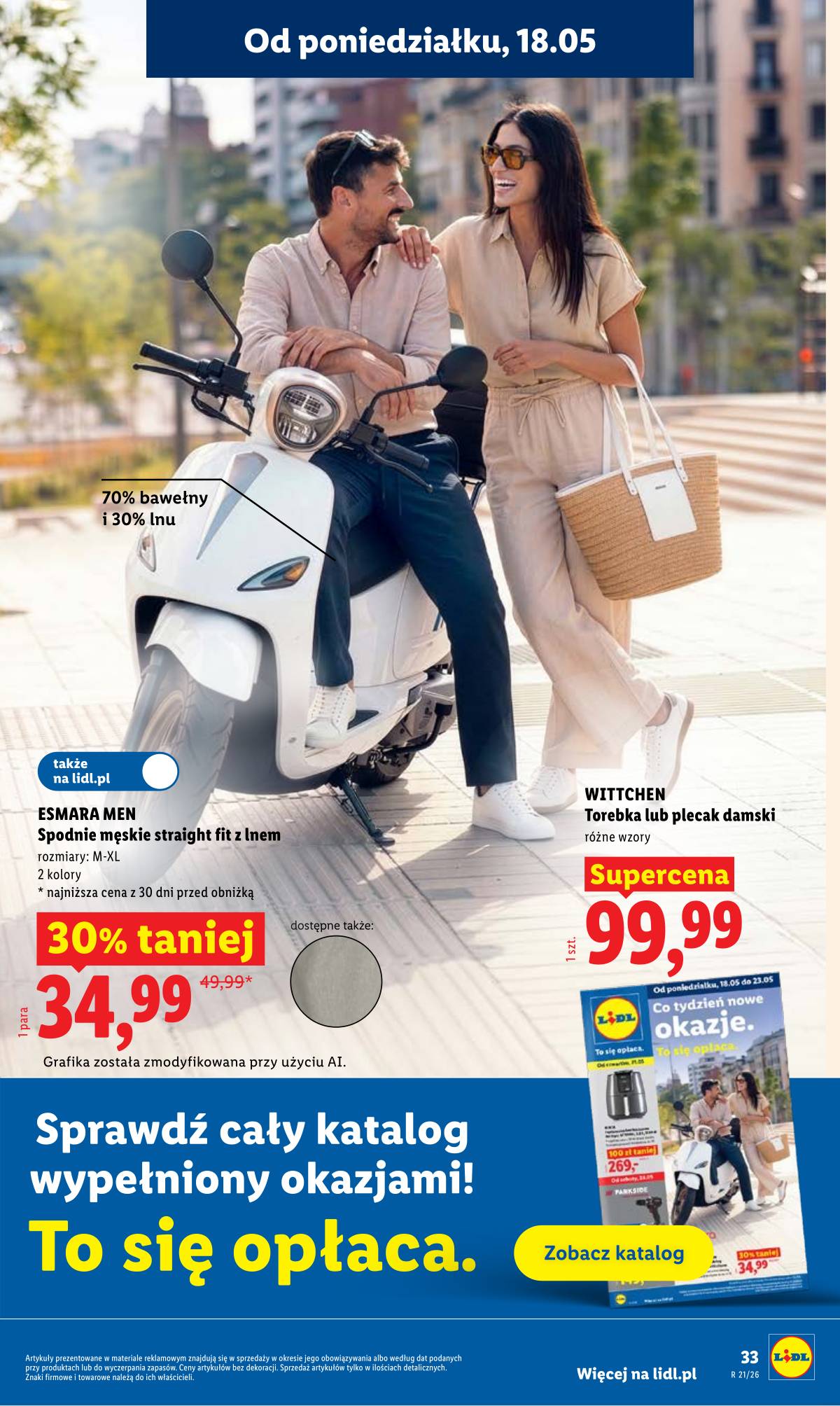 Lidl Lenkija - Gazetka ważna od 18.05 do 20.05 33 puslapis