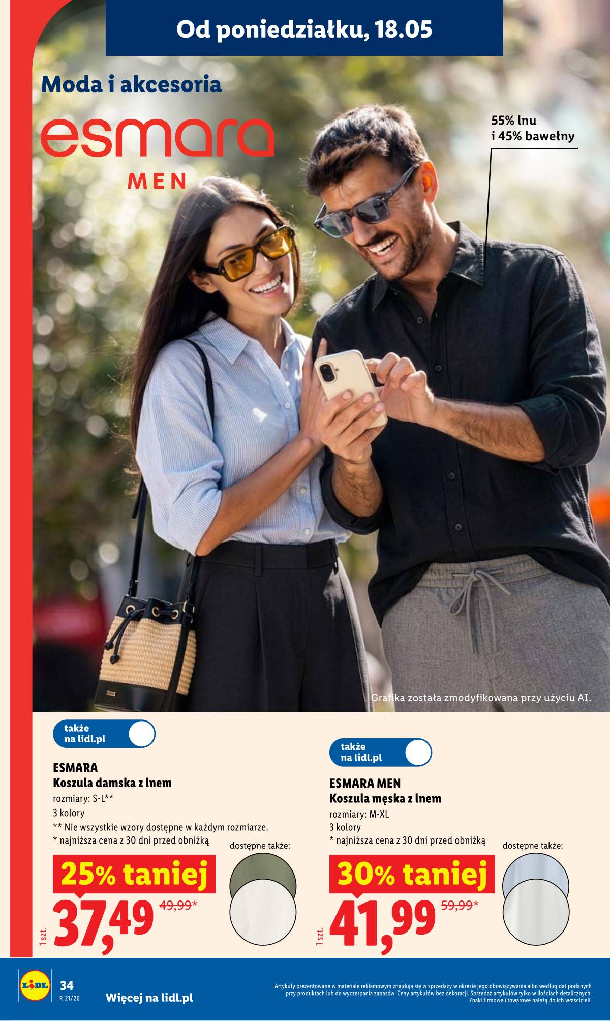 Lidl Lenkija - Gazetka ważna od 18.05 do 20.05 34 puslapis