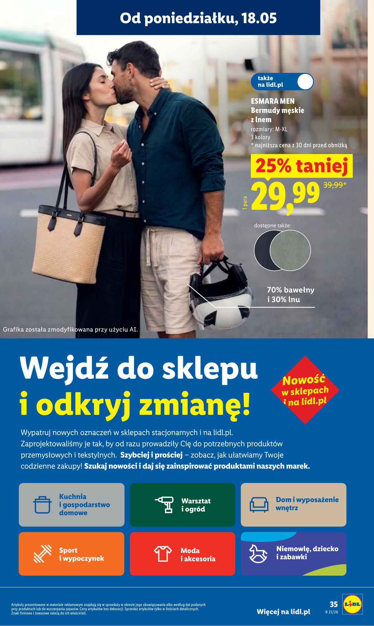 Lidl Lenkija - Gazetka ważna od 18.05 do 20.05 35 puslapis