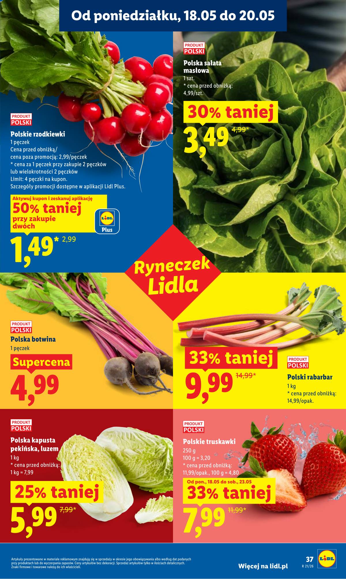 Lidl Lenkija - Gazetka ważna od 18.05 do 20.05 37 puslapis