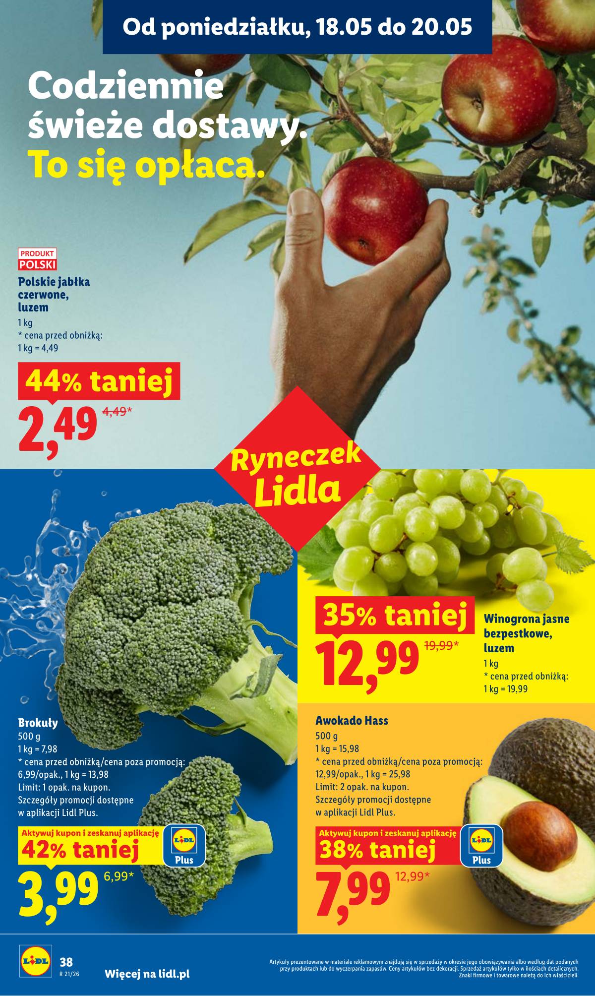 Lidl Lenkija - Gazetka ważna od 18.05 do 20.05 38 puslapis