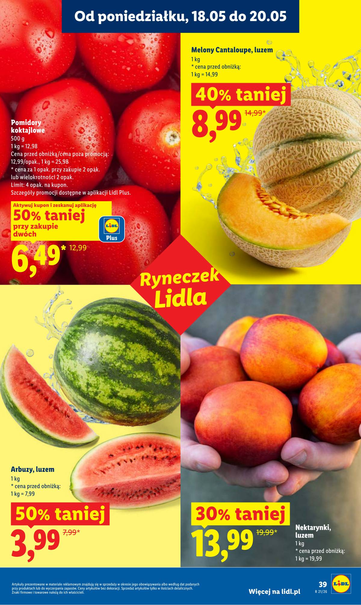 Lidl Lenkija - Gazetka ważna od 18.05 do 20.05 39 puslapis