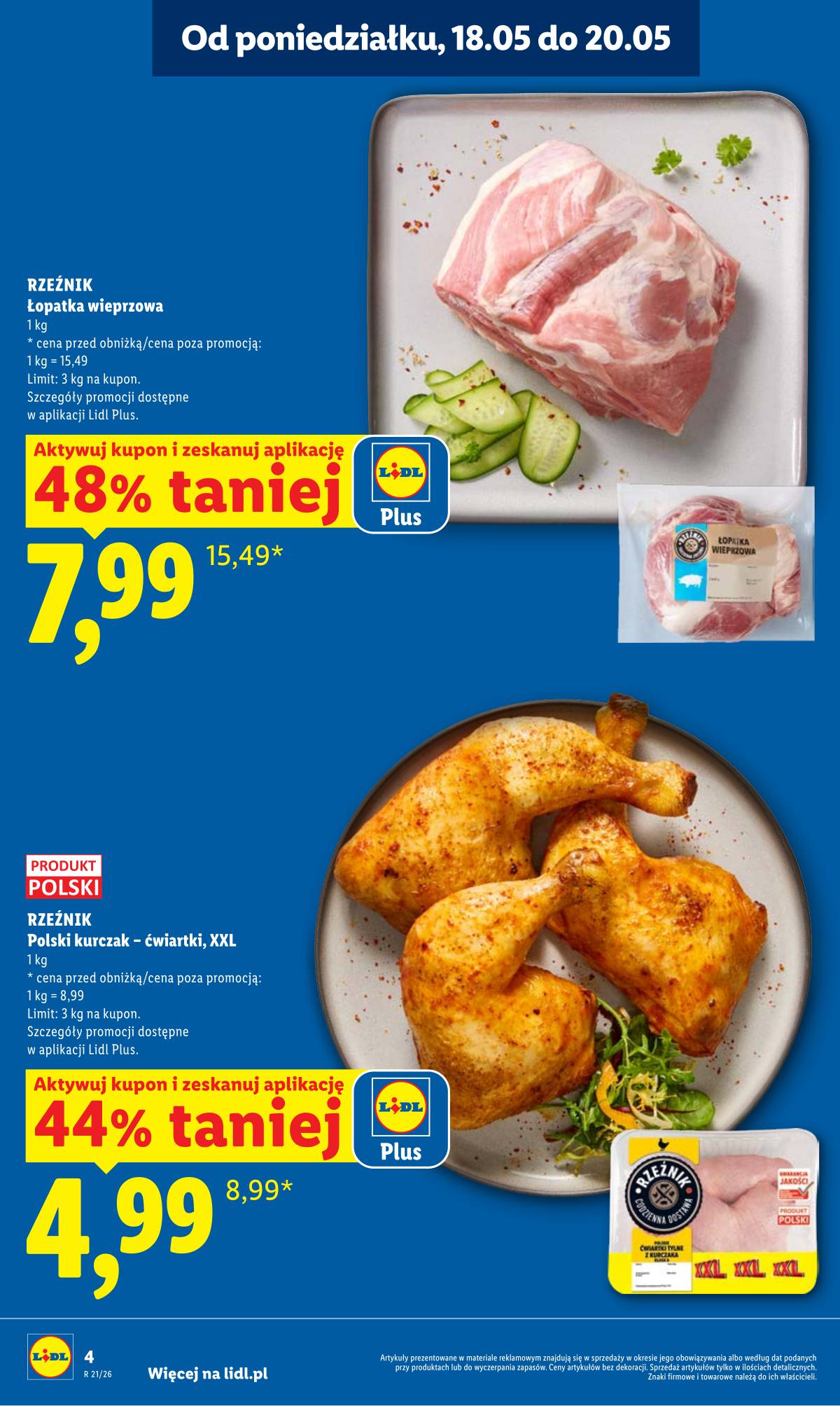 Lidl Lenkija - Gazetka ważna od 18.05 do 20.05 4 puslapis