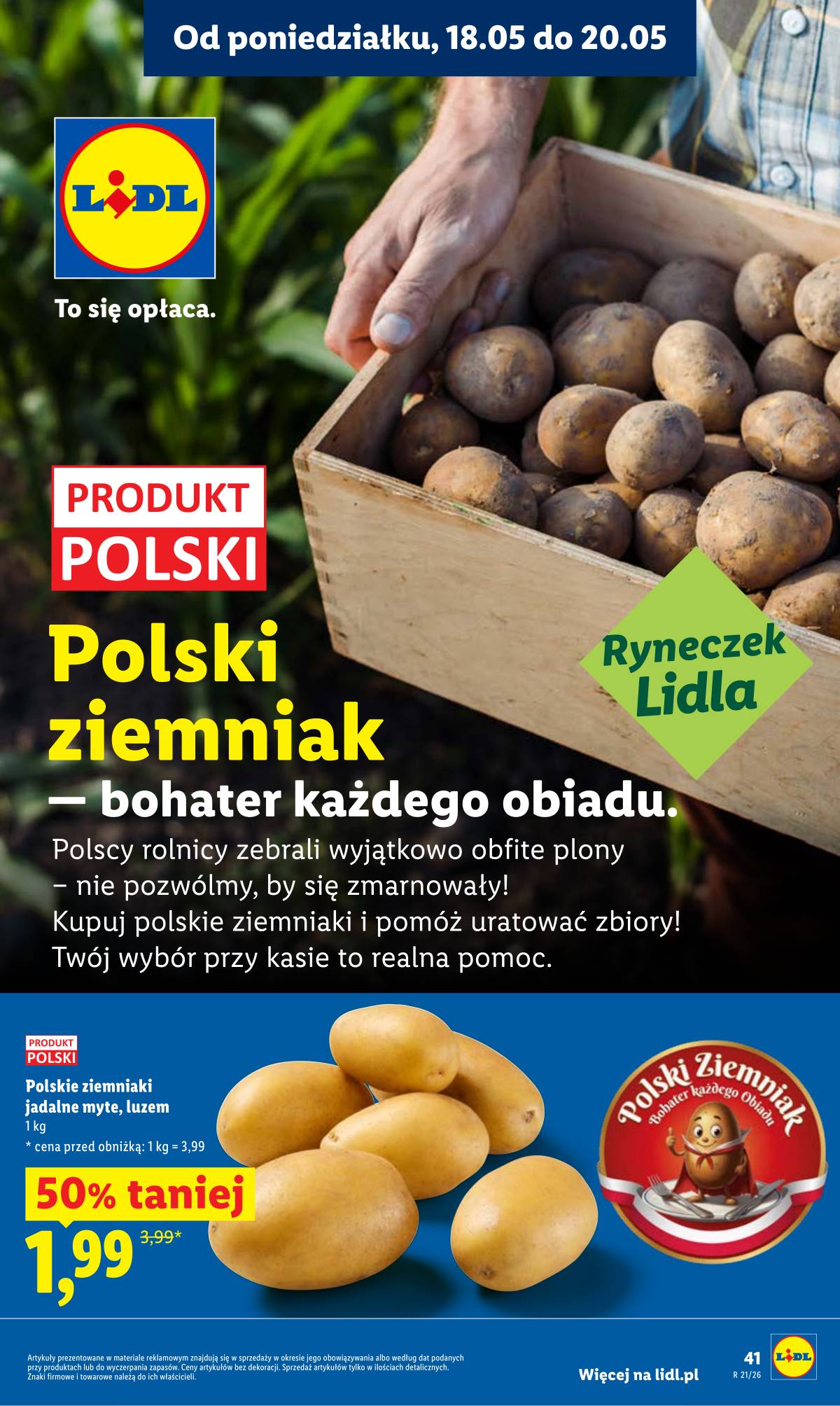 Lidl Lenkija - Gazetka ważna od 18.05 do 20.05 41 puslapis