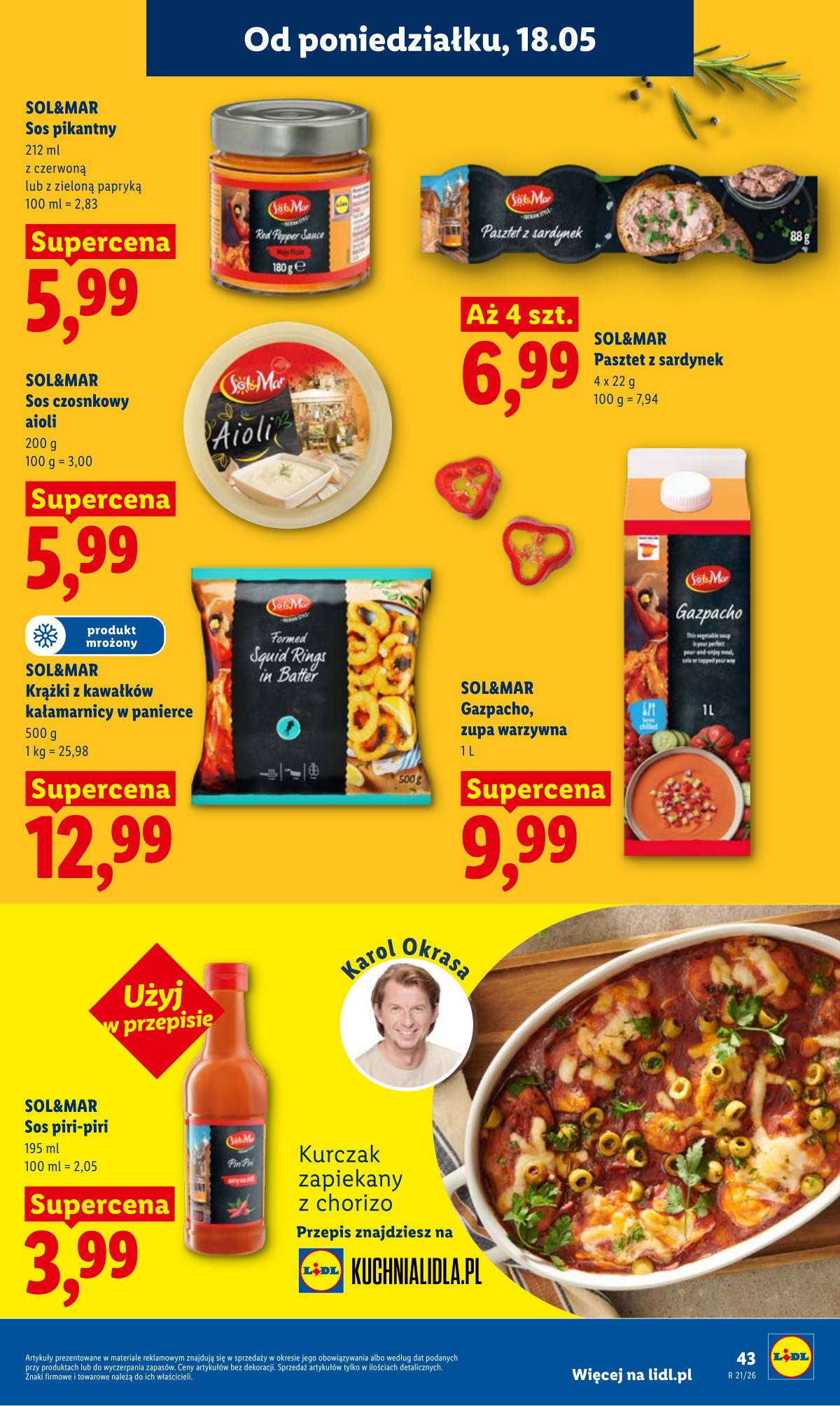 Lidl Lenkija - Gazetka ważna od 18.05 do 20.05 43 puslapis