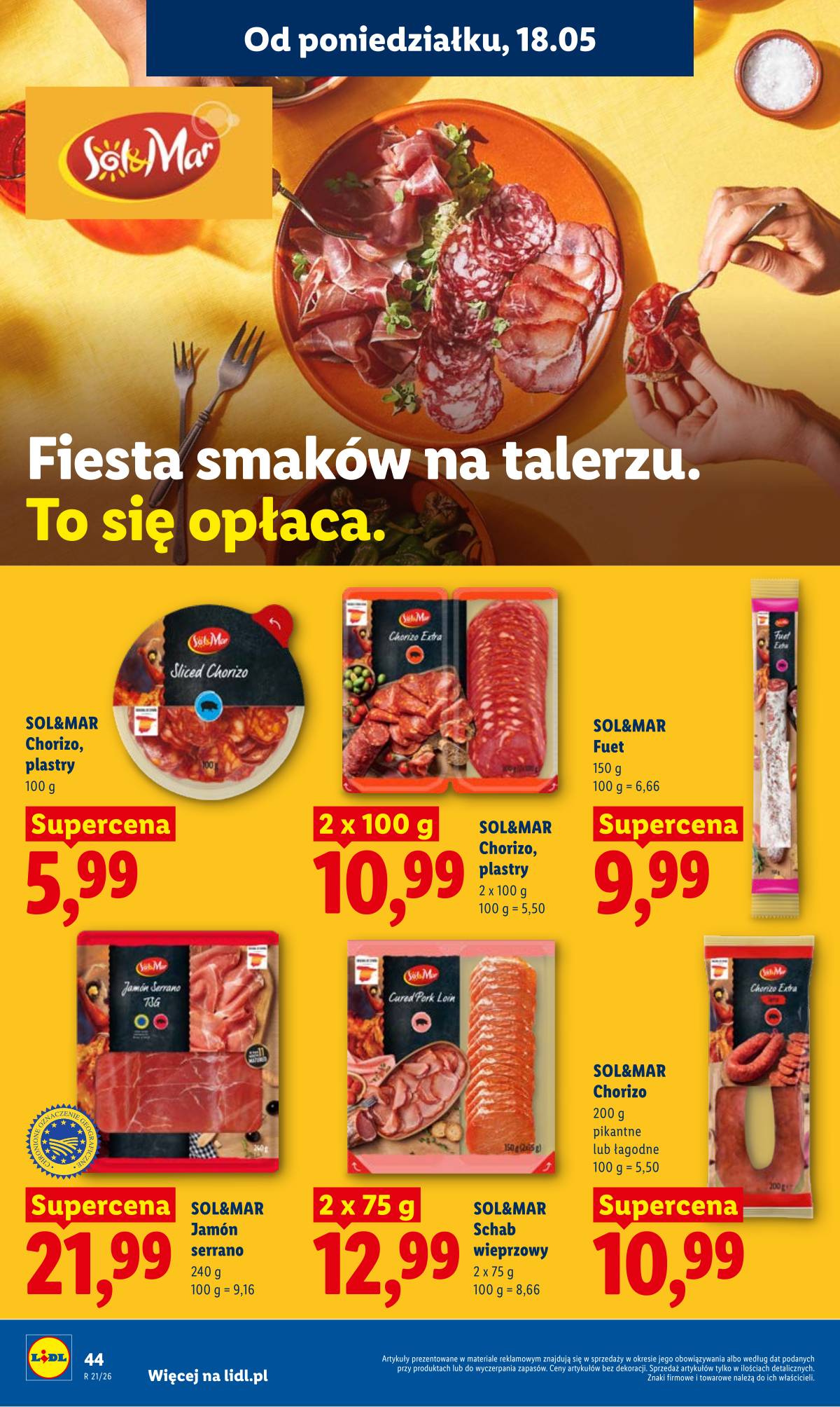 Lidl Lenkija - Gazetka ważna od 18.05 do 20.05 44 puslapis