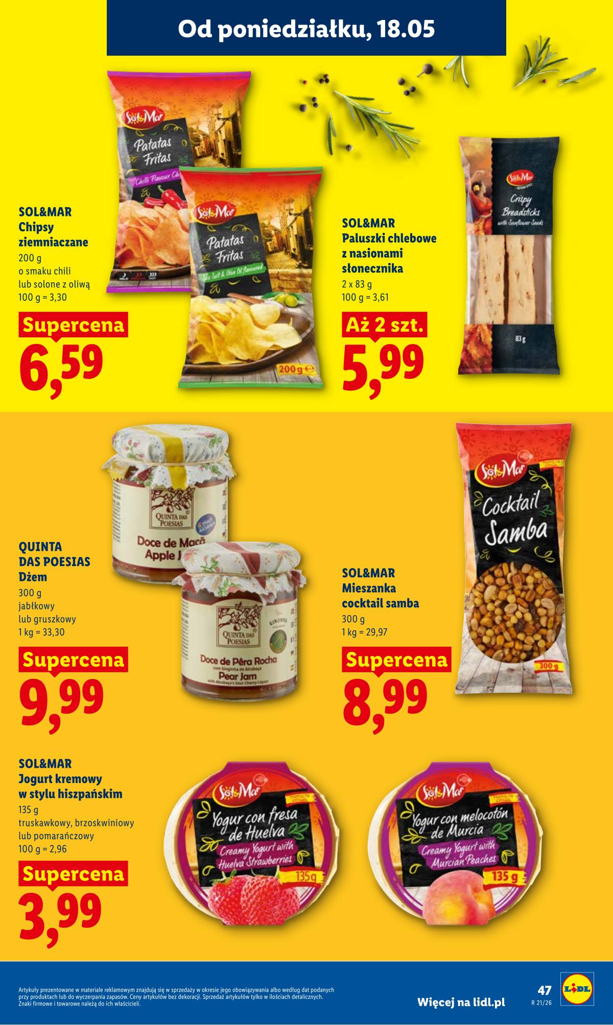 Lidl Lenkija - Gazetka ważna od 18.05 do 20.05 47 puslapis