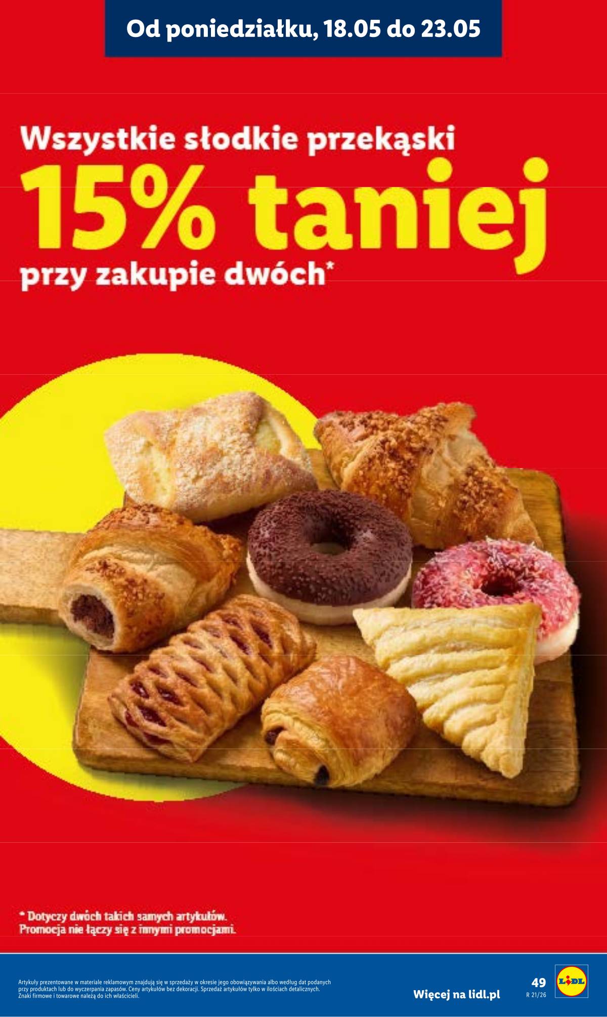 Lidl Lenkija - Gazetka ważna od 18.05 do 20.05 49 puslapis