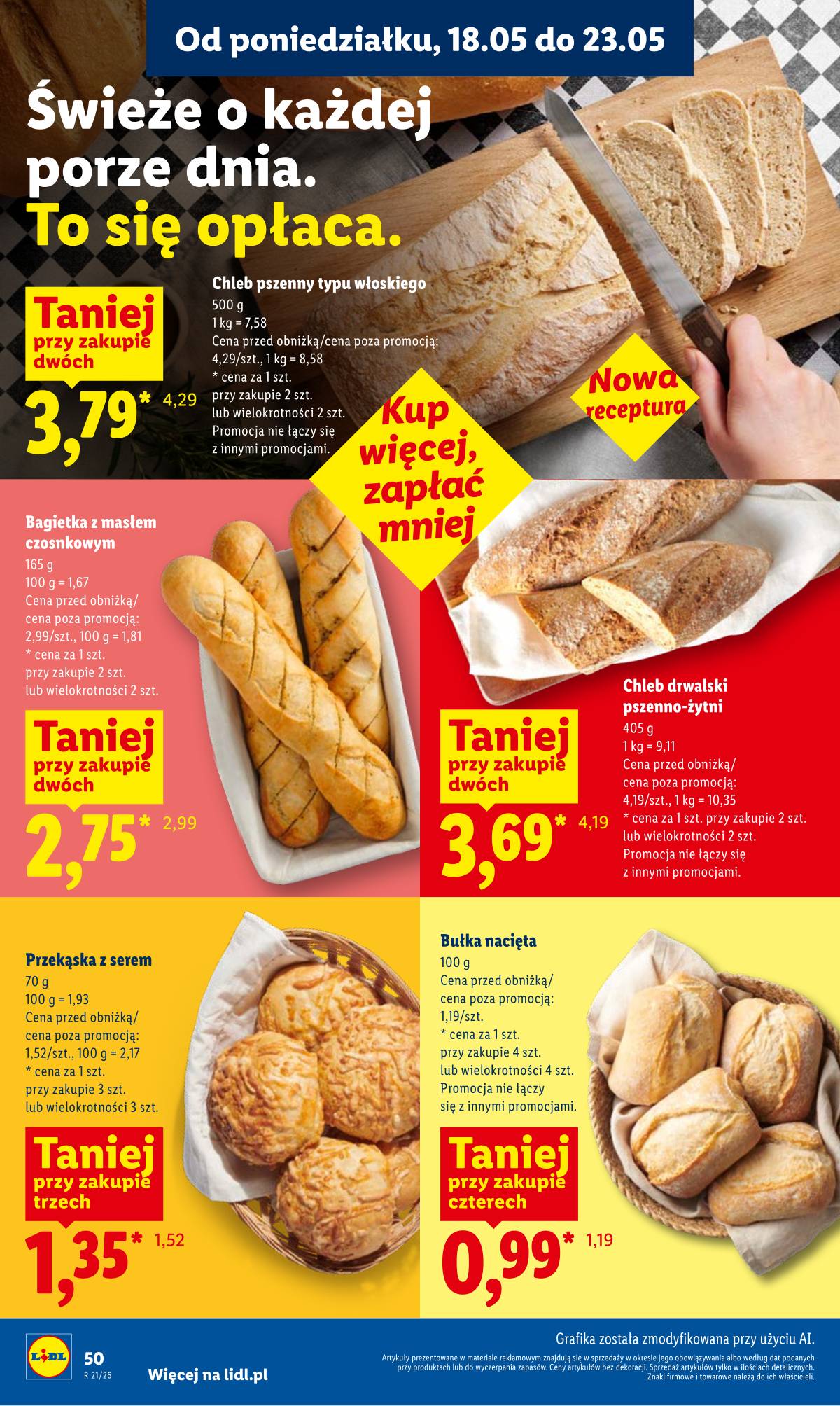 Lidl Lenkija - Gazetka ważna od 18.05 do 20.05 50 puslapis