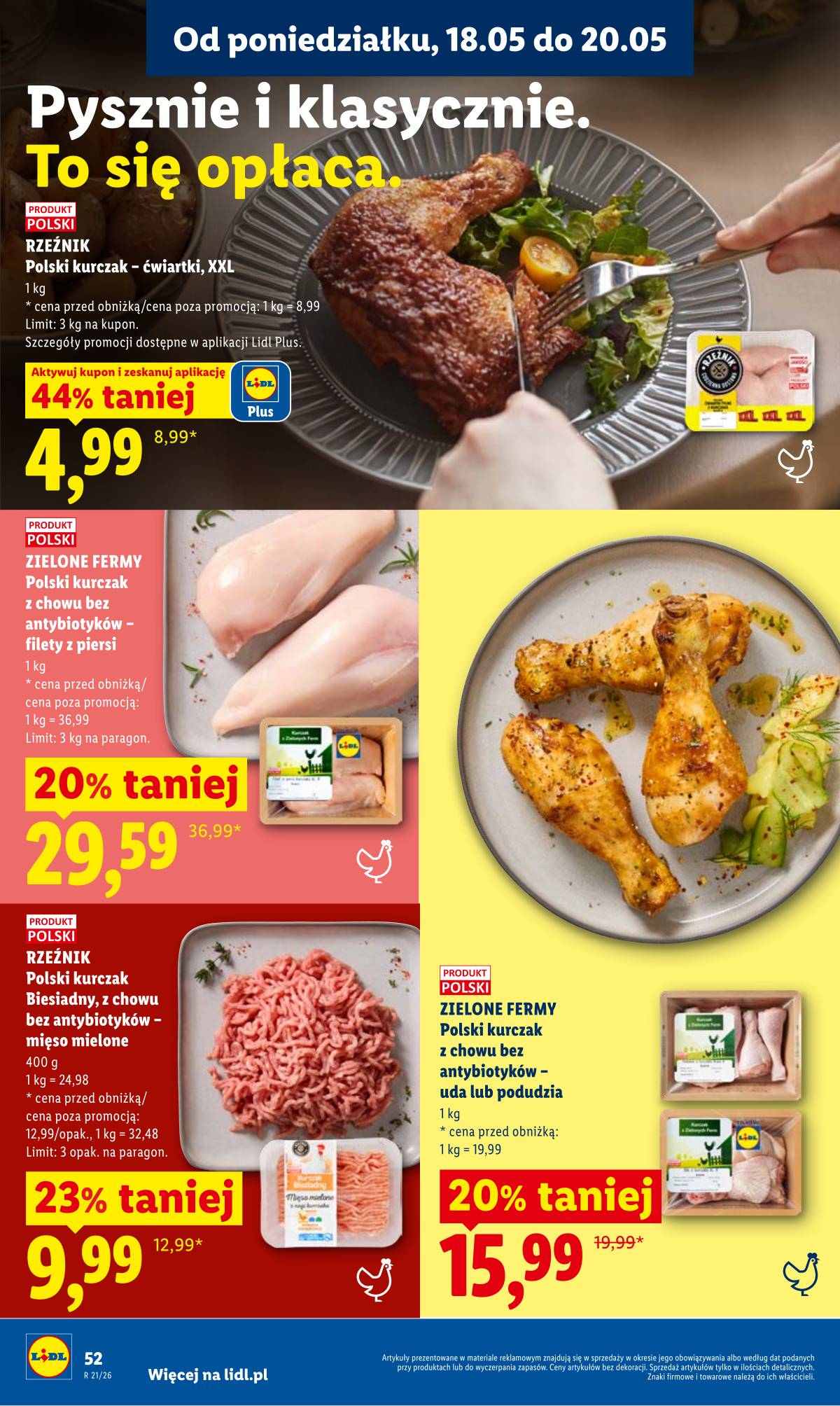 Lidl Lenkija - Gazetka ważna od 18.05 do 20.05 52 puslapis