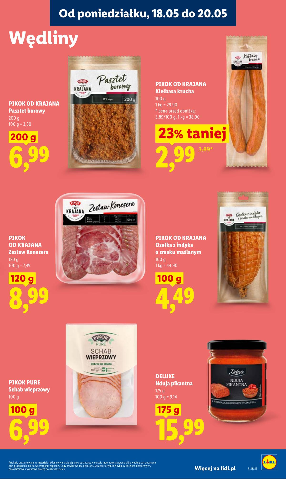 Lidl Lenkija - Gazetka ważna od 18.05 do 20.05 55 puslapis