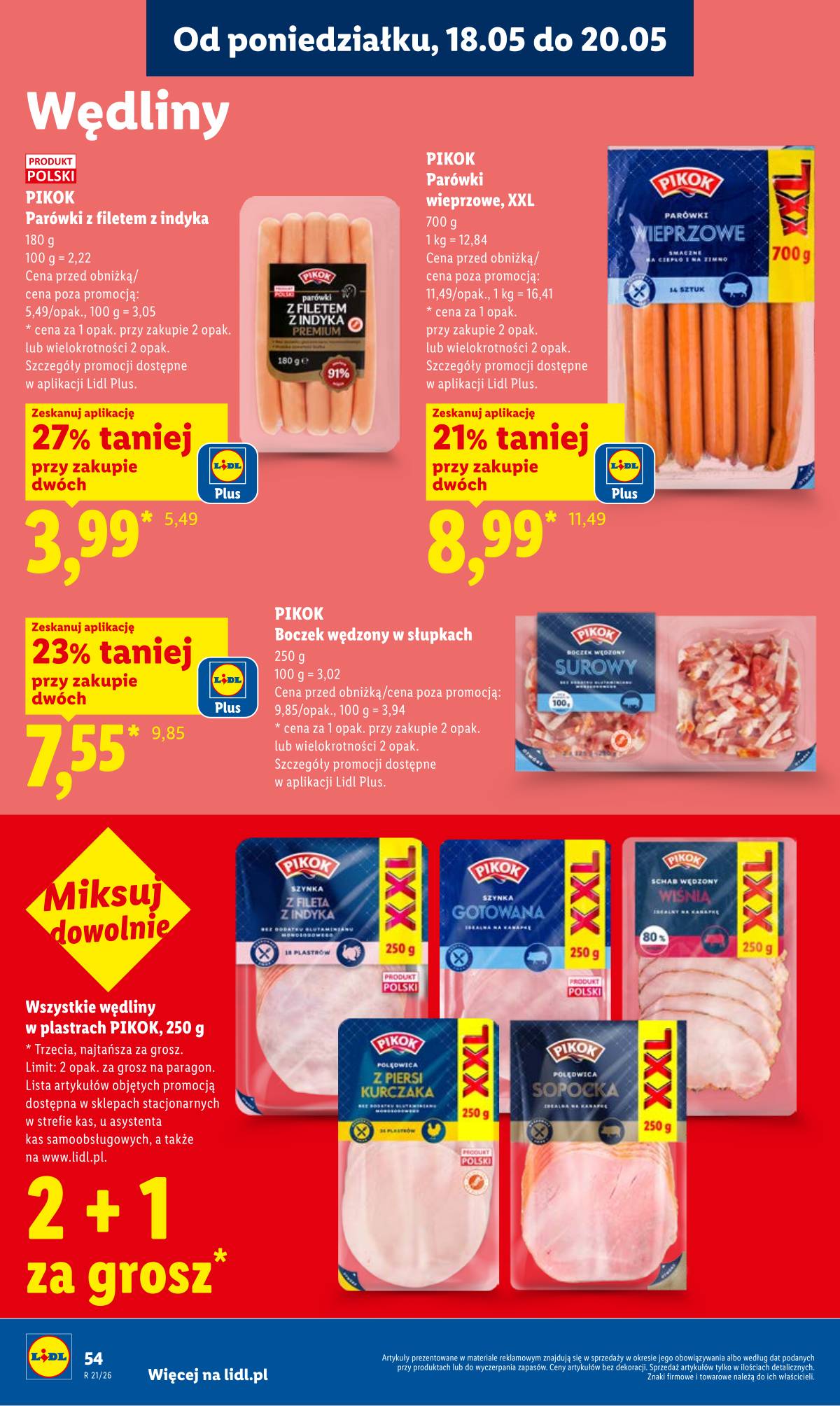 Lidl Lenkija - Gazetka ważna od 18.05 do 20.05 56 puslapis