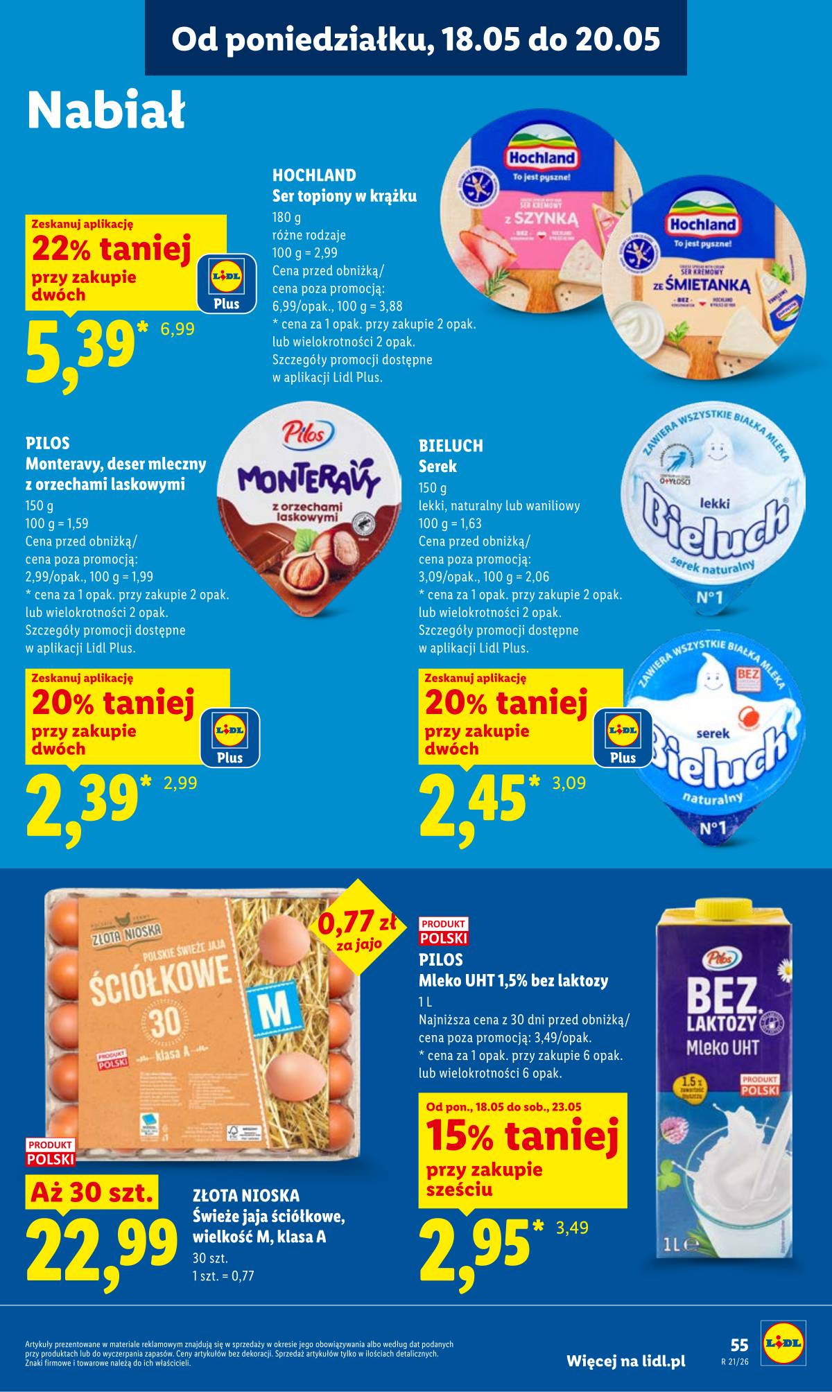 Lidl Lenkija - Gazetka ważna od 18.05 do 20.05 57 puslapis