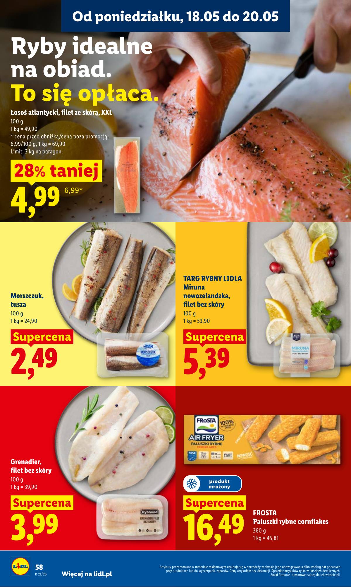 Lidl Lenkija - Gazetka ważna od 18.05 do 20.05 60 puslapis