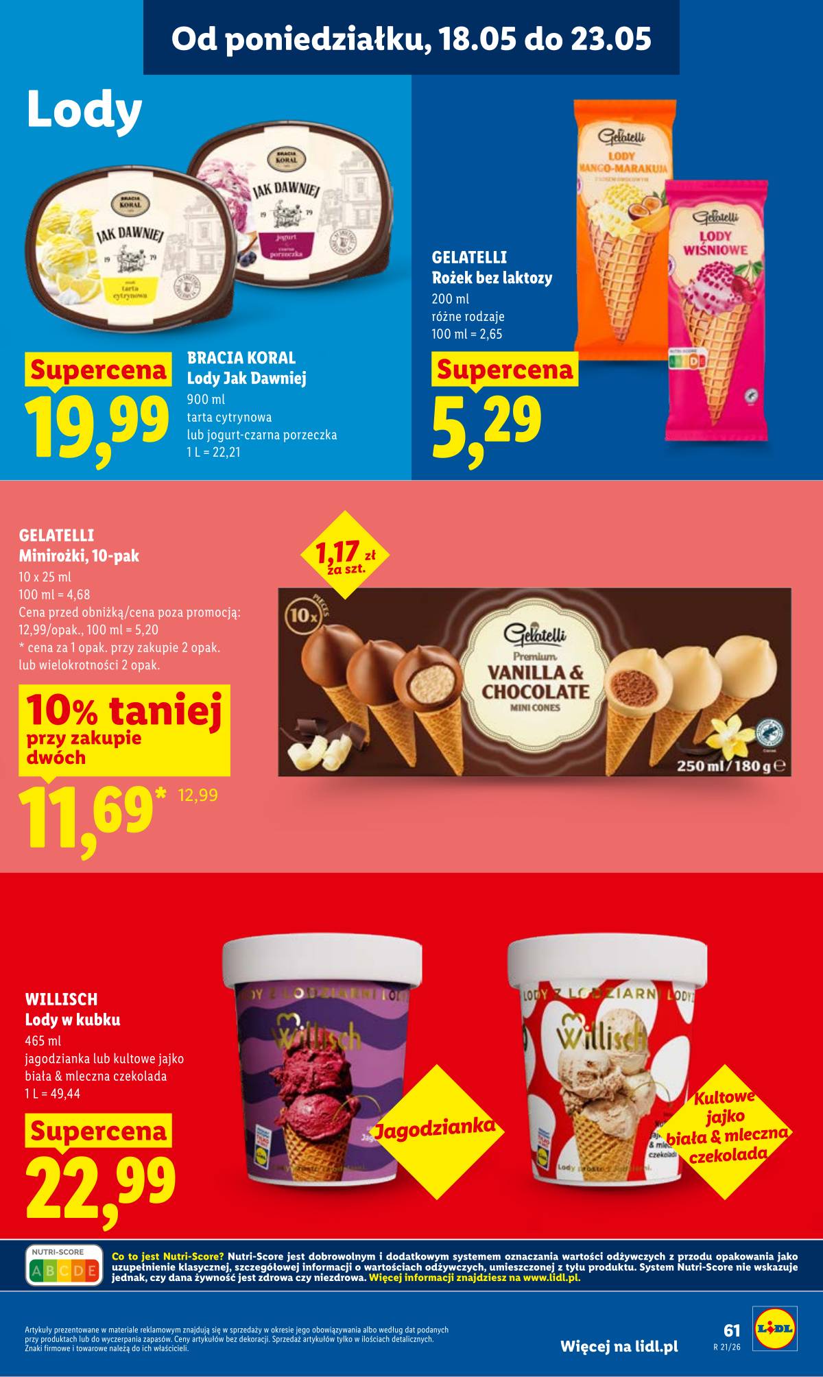 Lidl Lenkija - Gazetka ważna od 18.05 do 20.05 63 puslapis