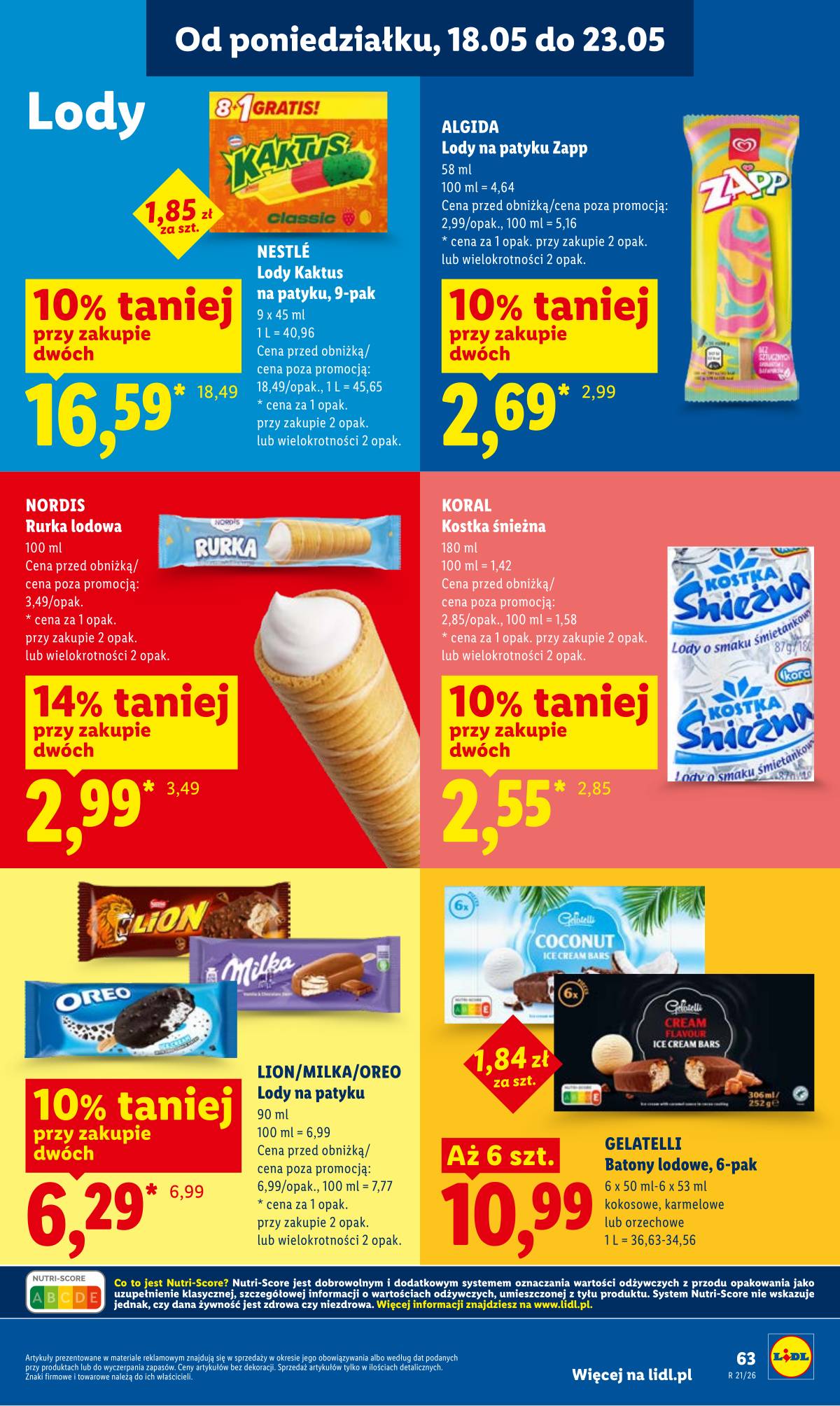 Lidl Lenkija - Gazetka ważna od 18.05 do 20.05 65 puslapis