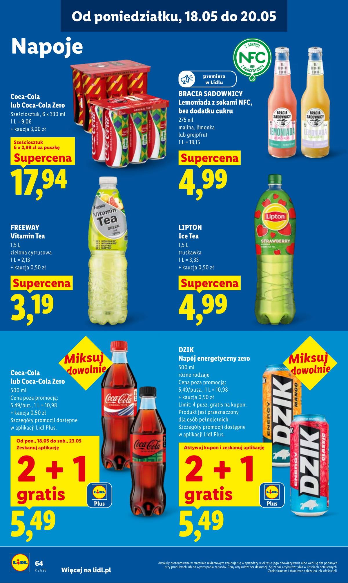 Lidl Lenkija - Gazetka ważna od 18.05 do 20.05 66 puslapis
