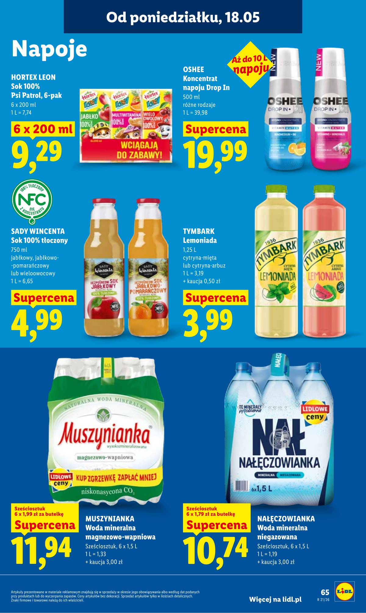 Lidl Lenkija - Gazetka ważna od 18.05 do 20.05 67 puslapis