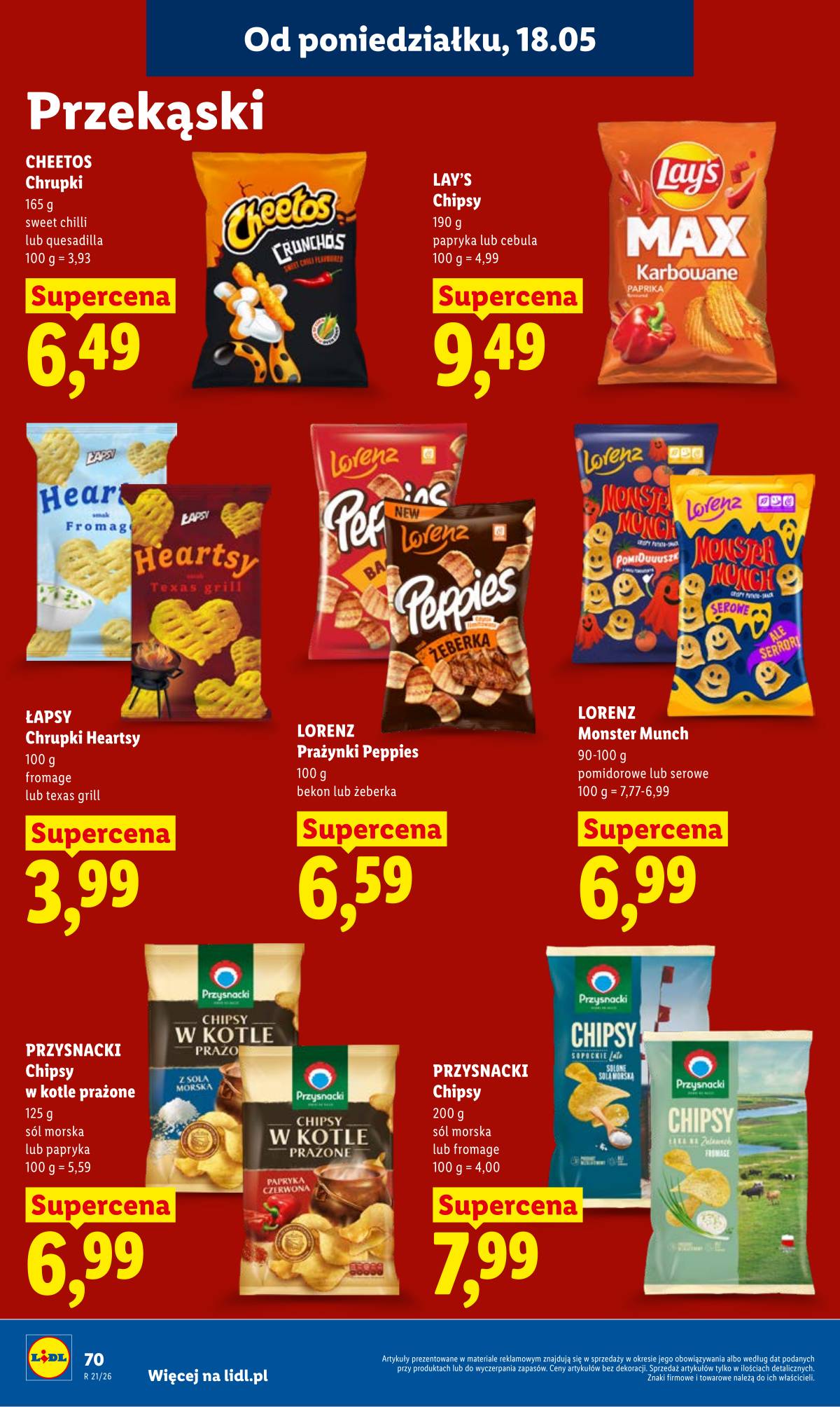 Lidl Lenkija - Gazetka ważna od 18.05 do 20.05 74 puslapis
