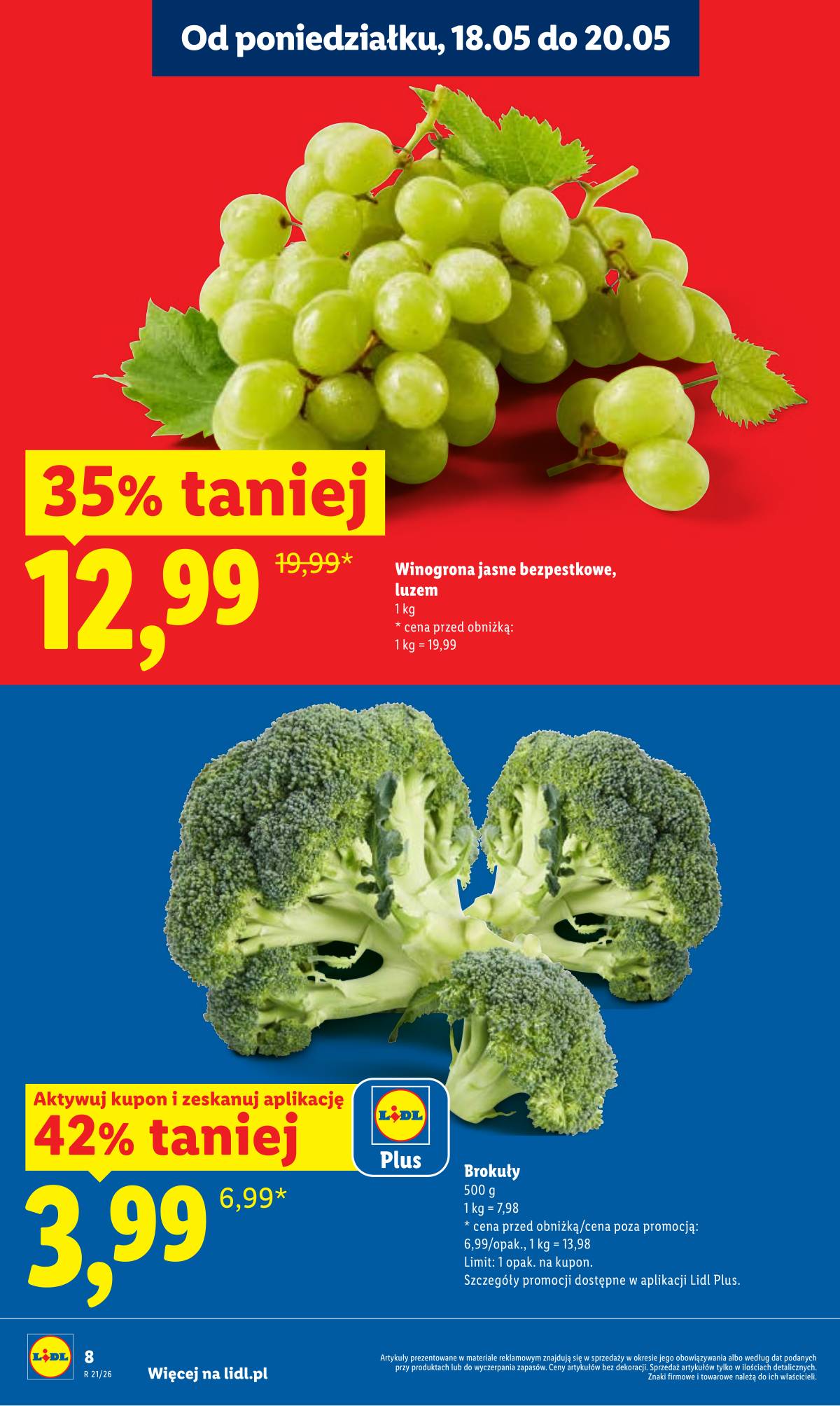 Lidl Lenkija - Gazetka ważna od 18.05 do 20.05 8 puslapis