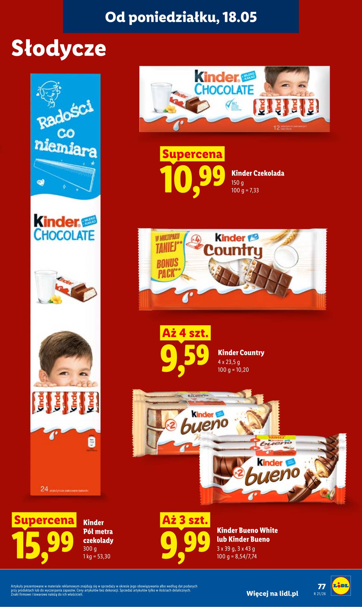 Lidl Lenkija - Gazetka ważna od 18.05 do 20.05 81 puslapis