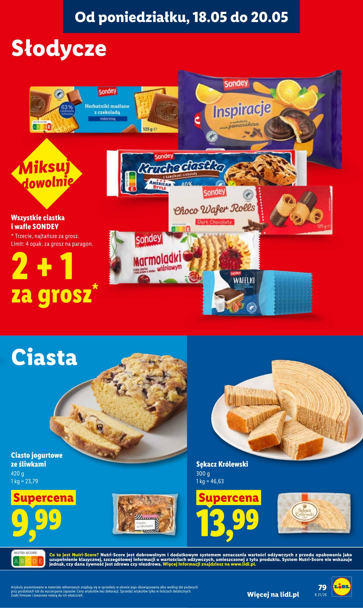 Lidl Lenkija - Gazetka ważna od 18.05 do 20.05 83 puslapis