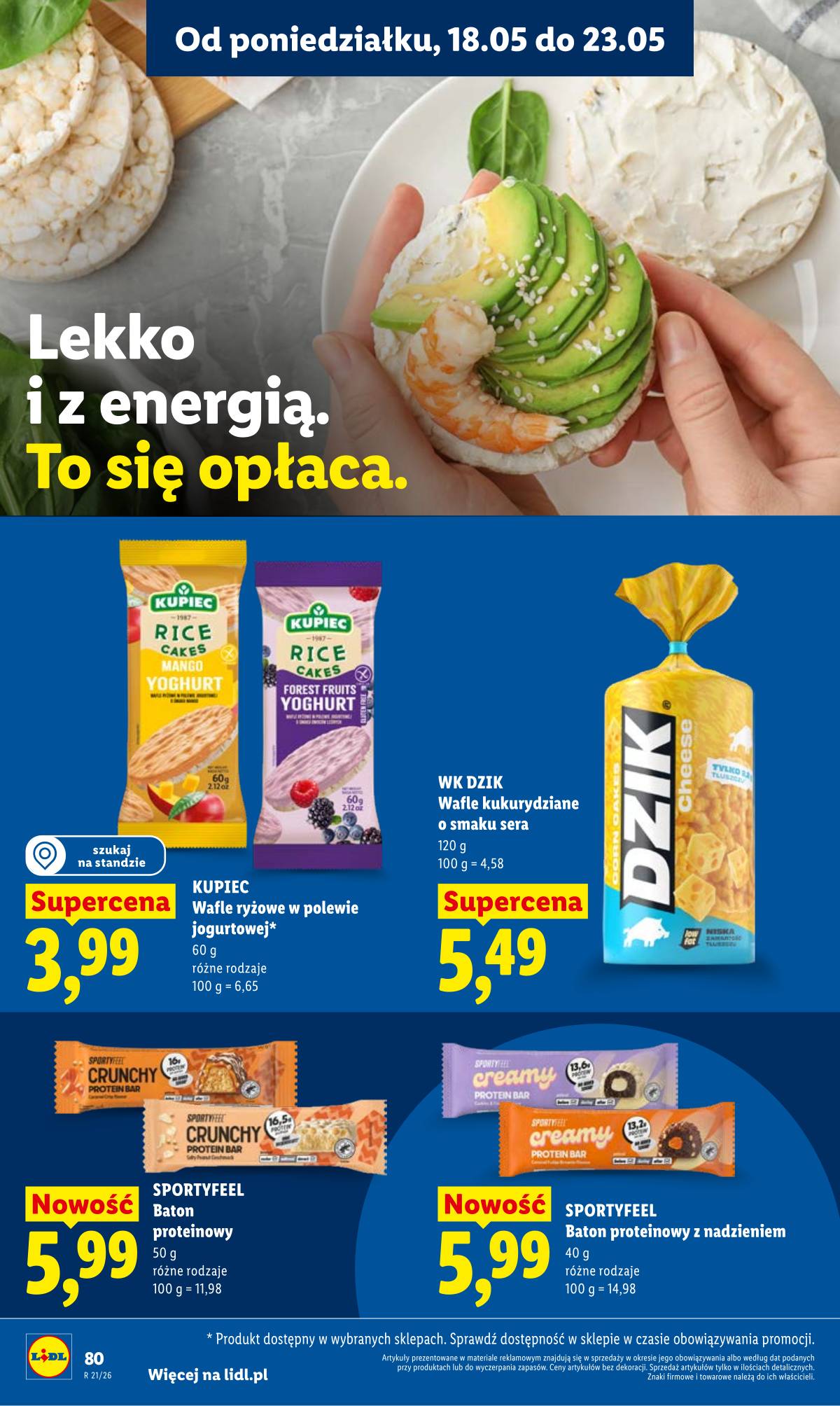 Lidl Lenkija - Gazetka ważna od 18.05 do 20.05 84 puslapis