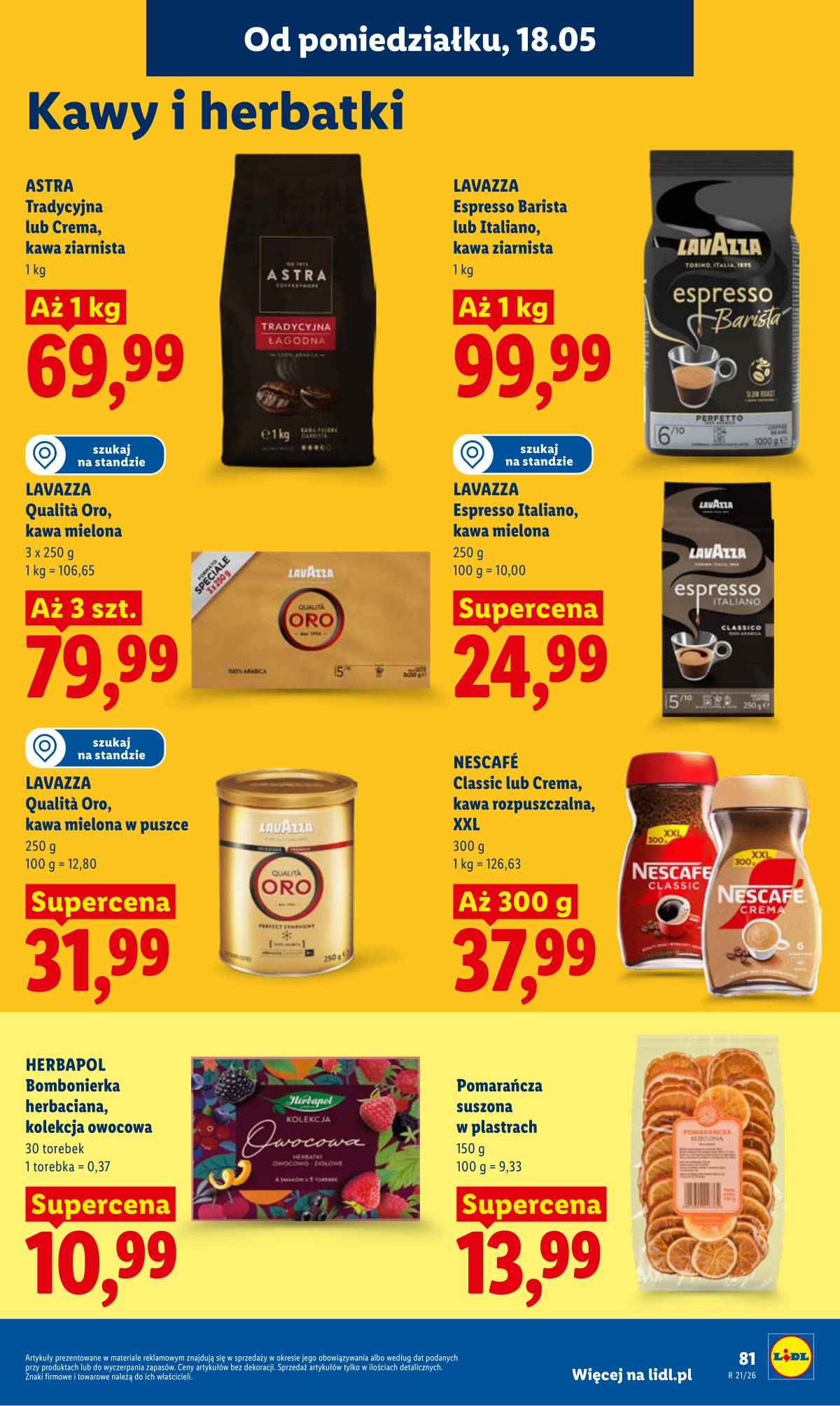 Lidl Lenkija - Gazetka ważna od 18.05 do 20.05 85 puslapis