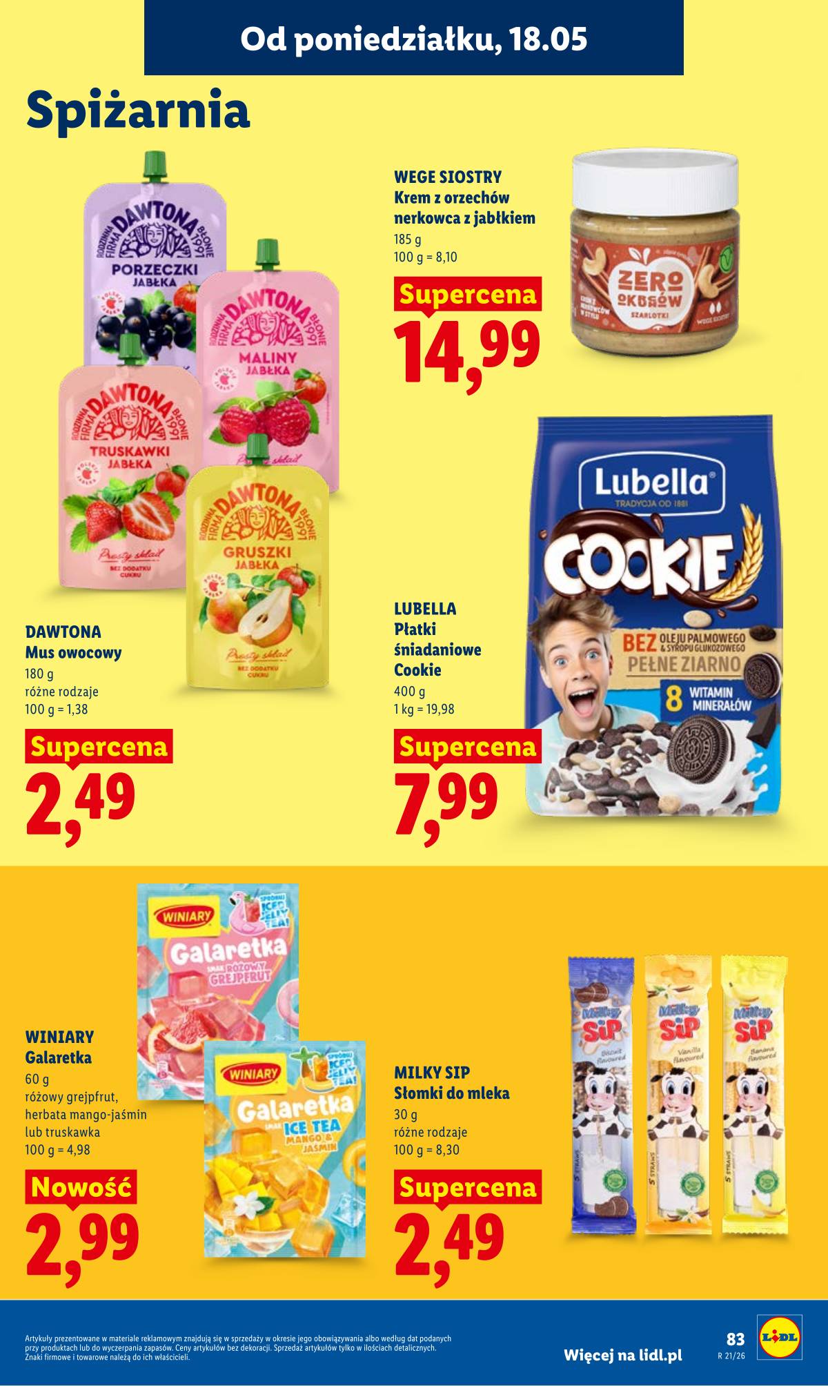 Lidl Lenkija - Gazetka ważna od 18.05 do 20.05 87 puslapis