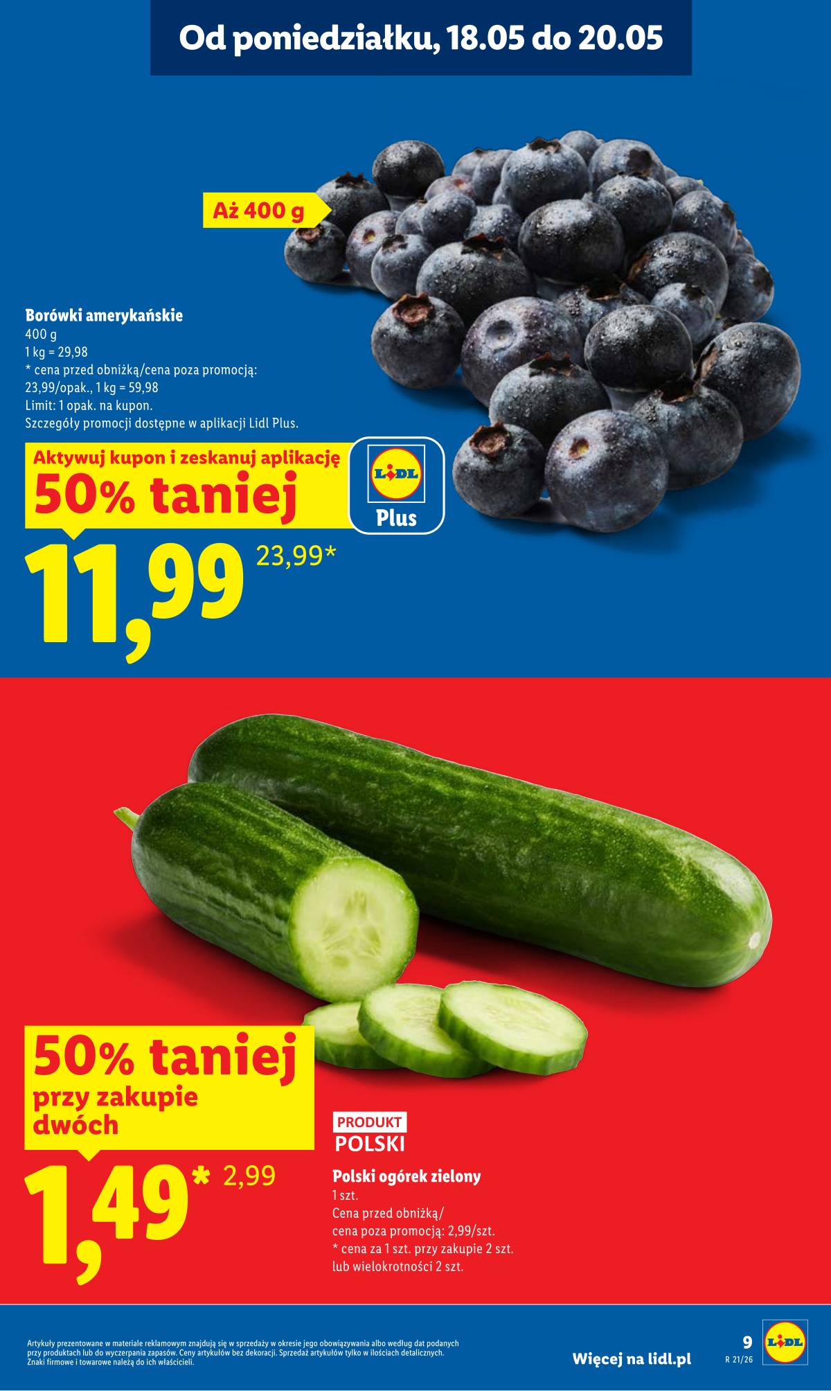 Lidl Lenkija - Gazetka ważna od 18.05 do 20.05 9 puslapis