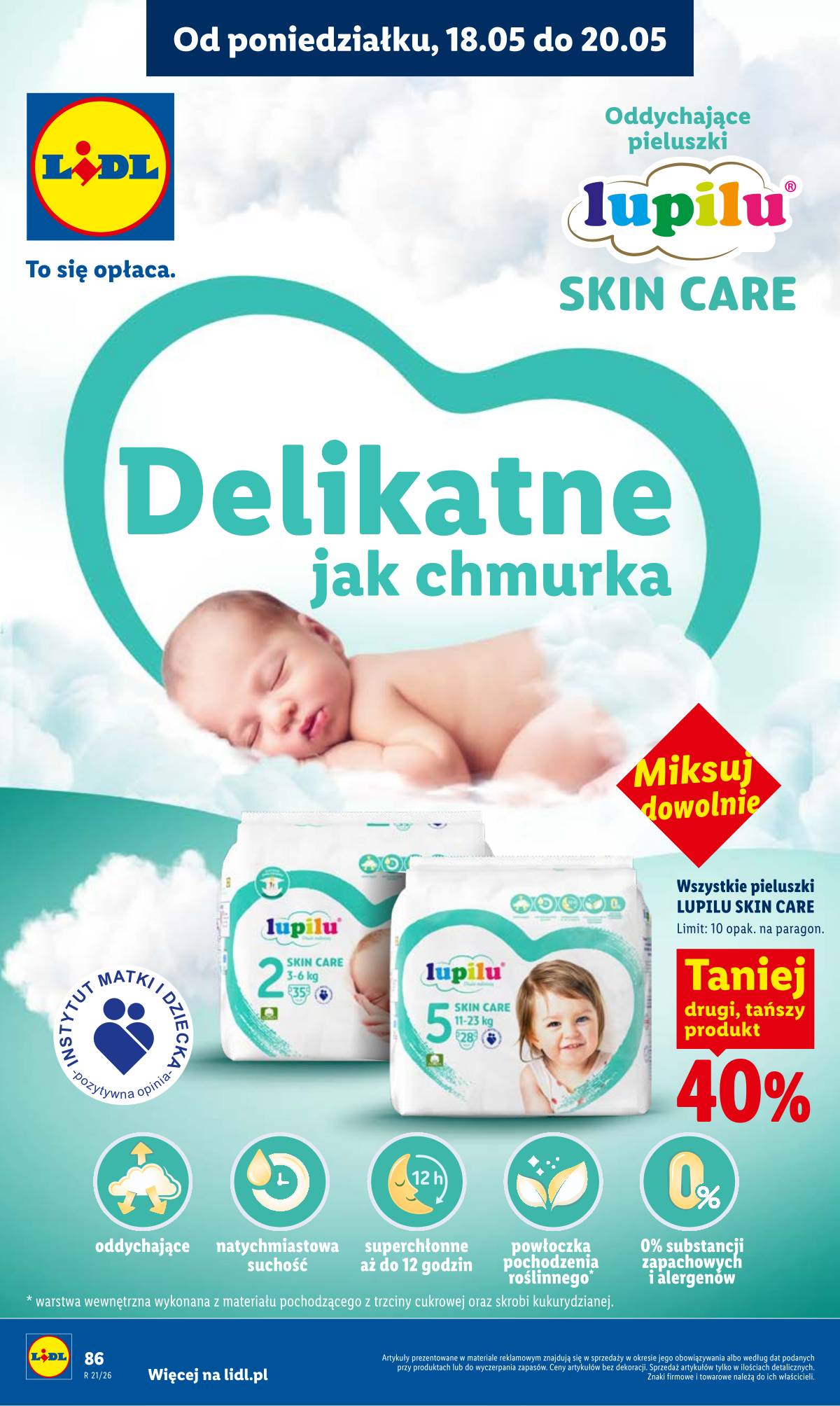 Lidl Lenkija - Gazetka ważna od 18.05 do 20.05 90 puslapis