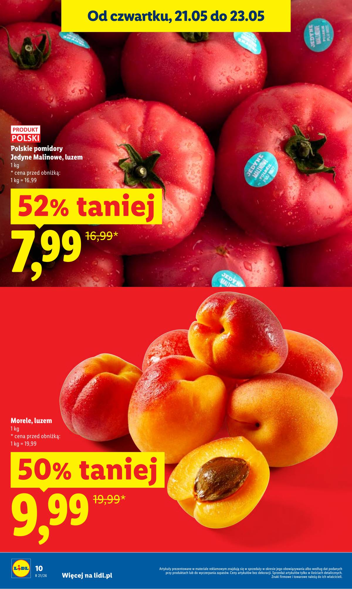 Lidl Lenkija - Gazetka ważna od 21.05 do 23.05 10 puslapis