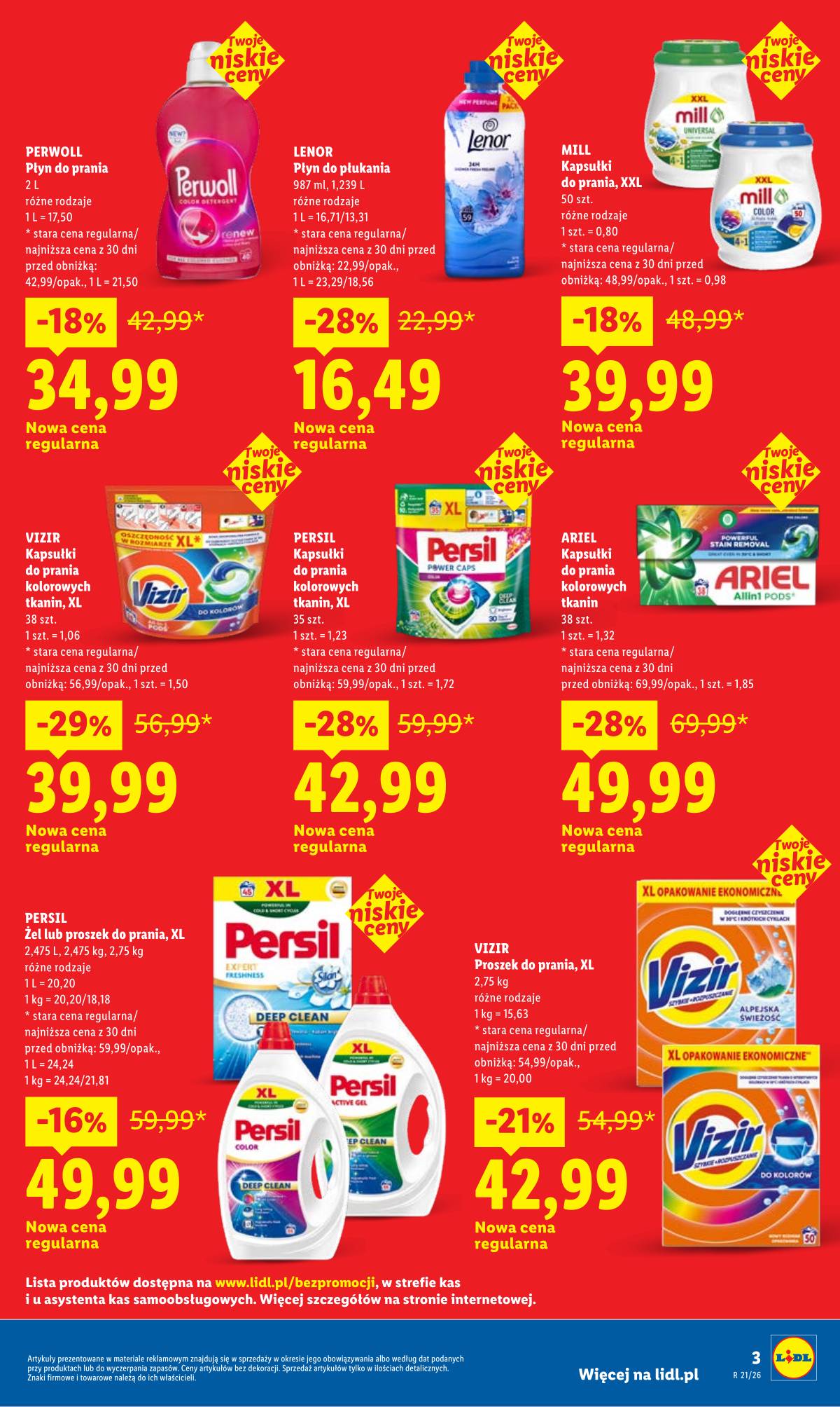 Lidl Lenkija - Gazetka ważna od 21.05 do 23.05 3 puslapis