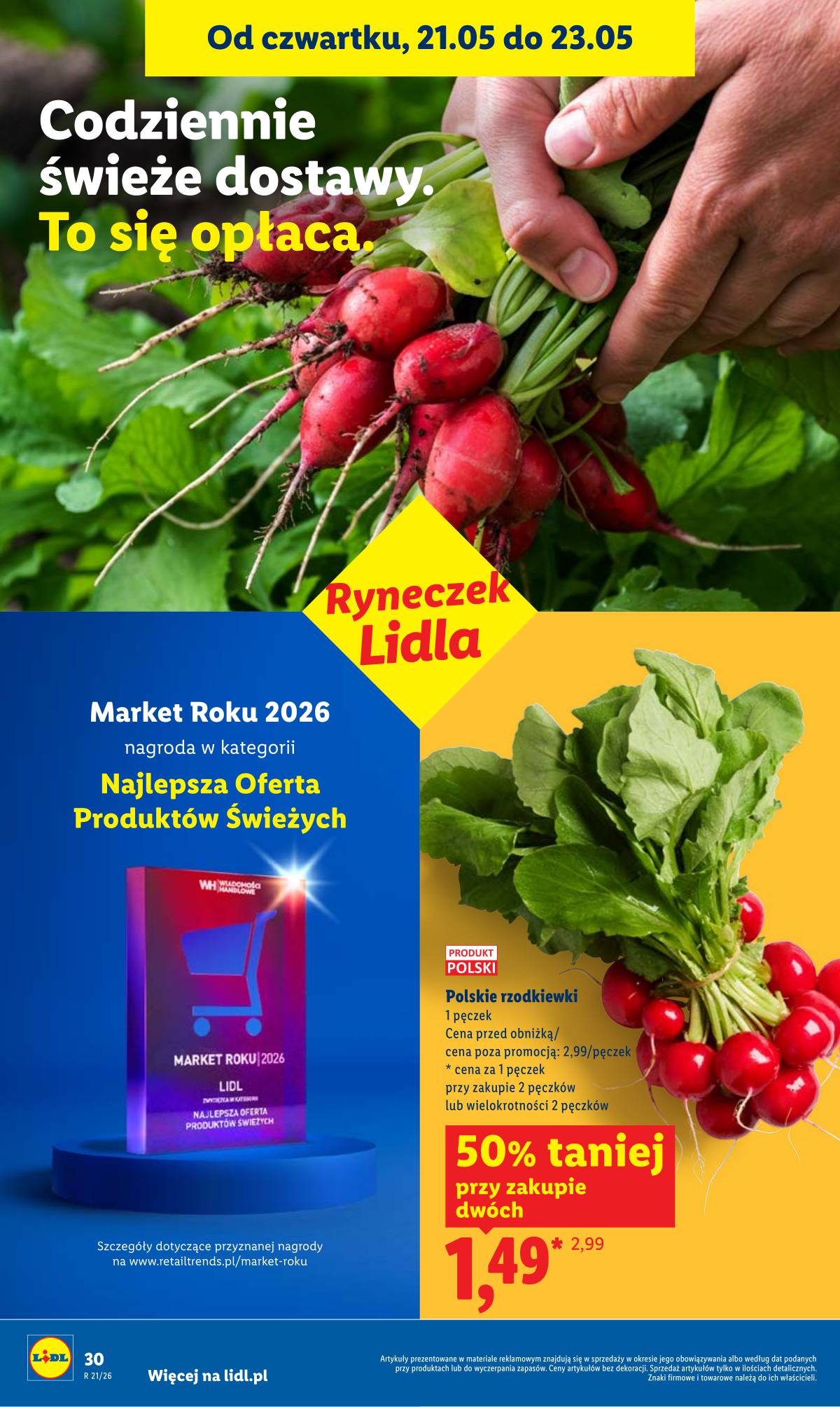 Lidl Lenkija - Gazetka ważna od 21.05 do 23.05 30 puslapis